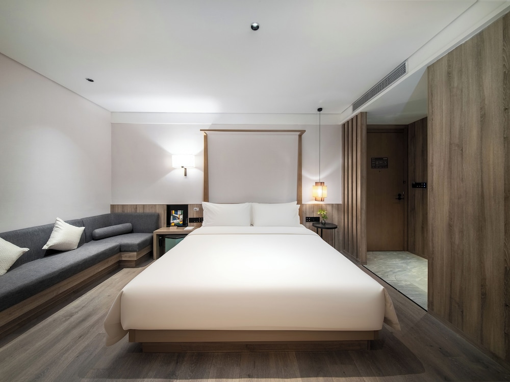 غرفة سوبيريور مفردة بسرير كوين، SSAW Hotel Shenzhen Qianhai Nantou Ancient Town 3/5