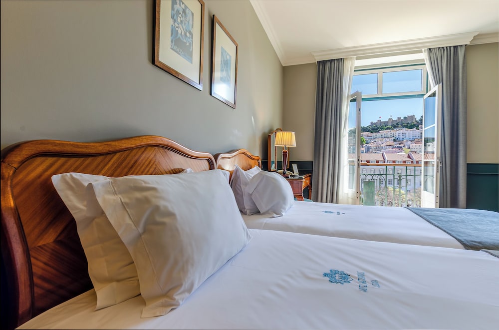 Rossio, Twin Beds, Castle View، Metropole Hotel Lisbon 2/7