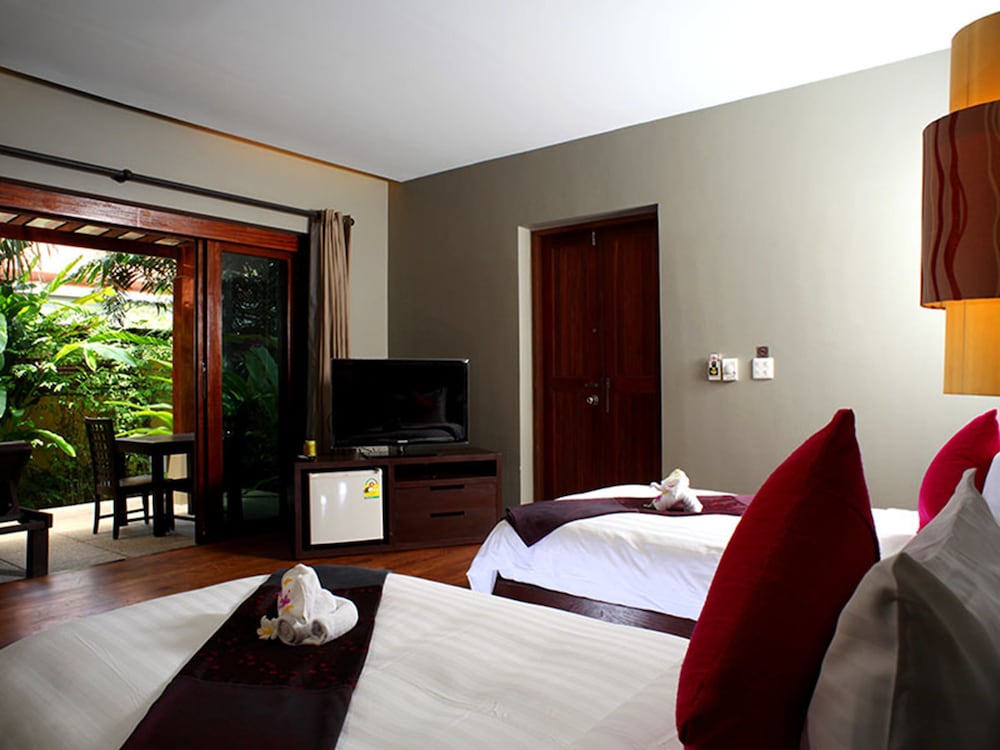 bungalow, sea view