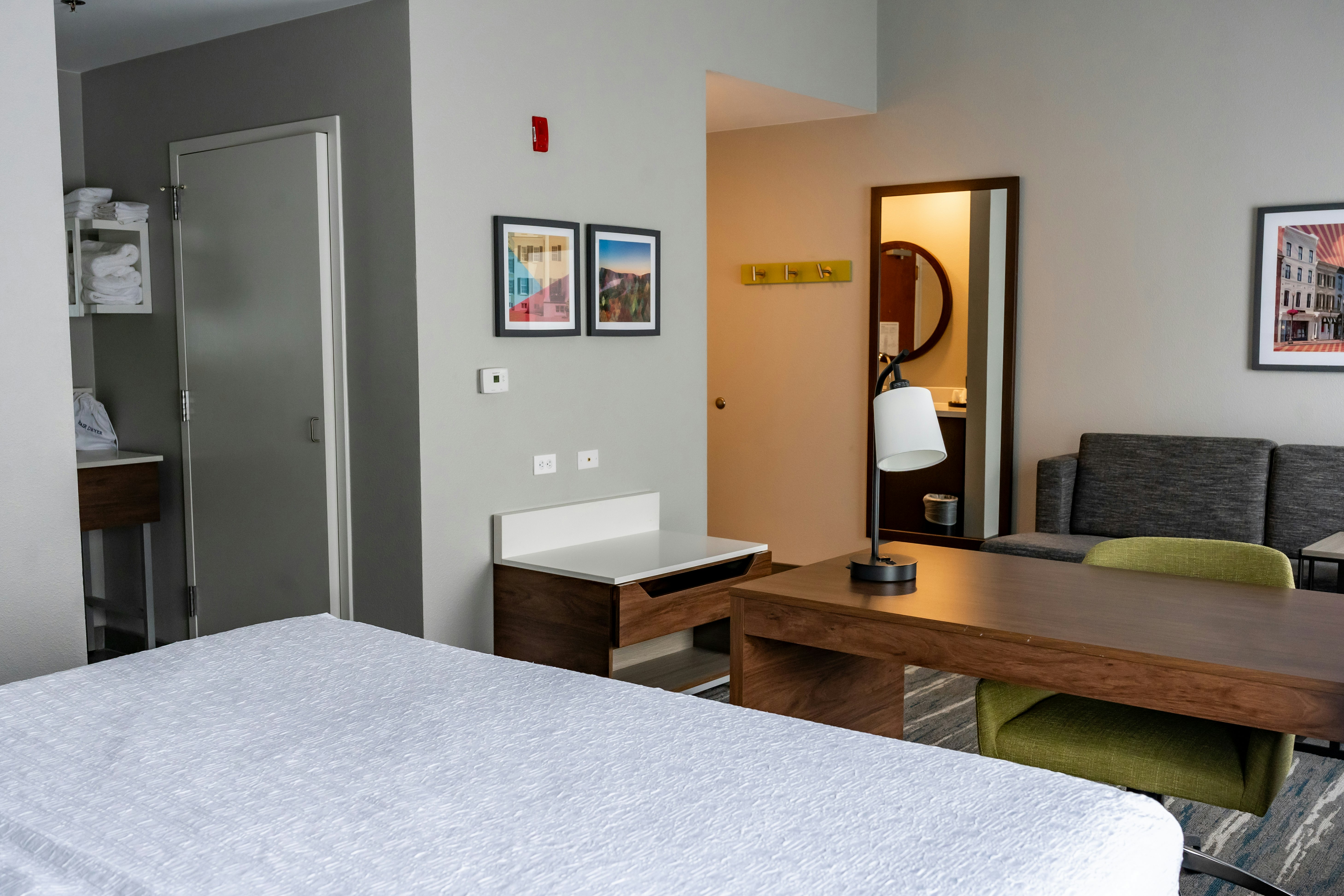 Study, King Bed, Sofa