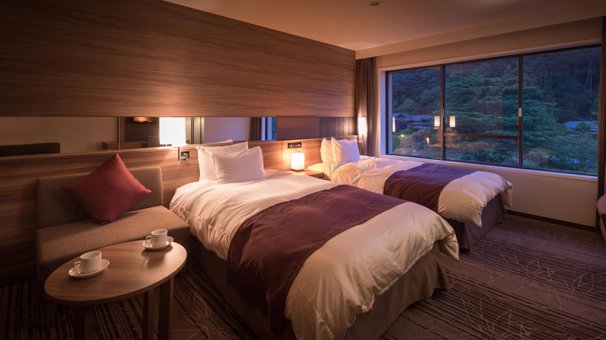 Western, Twin Beds, Mountain View