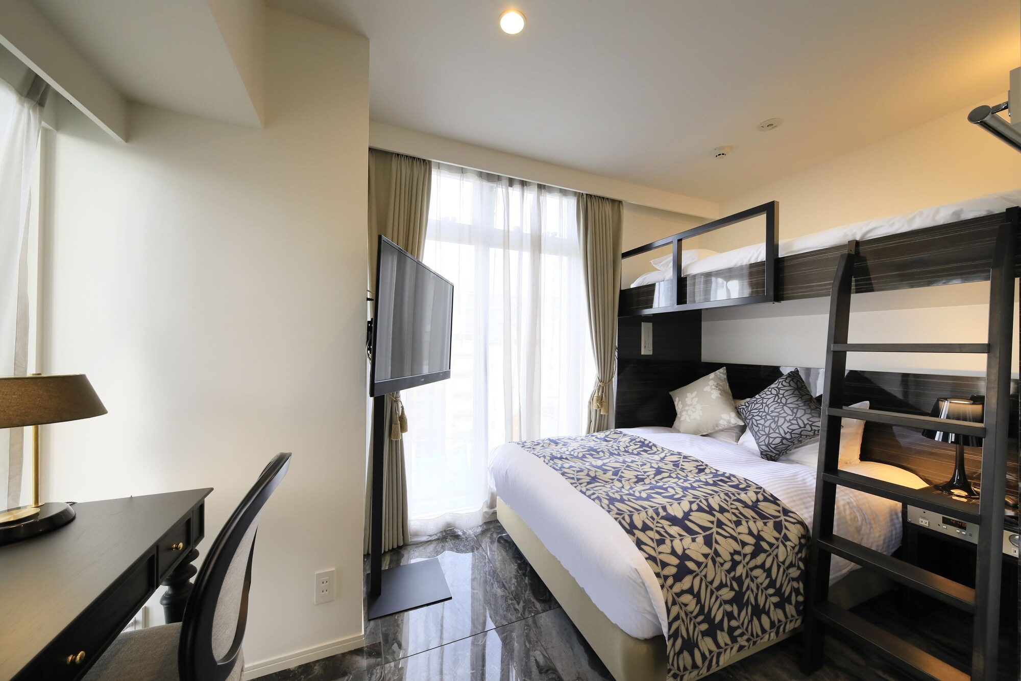 Moderate, Double and Bunk Bed, with Extra Bed, Annex