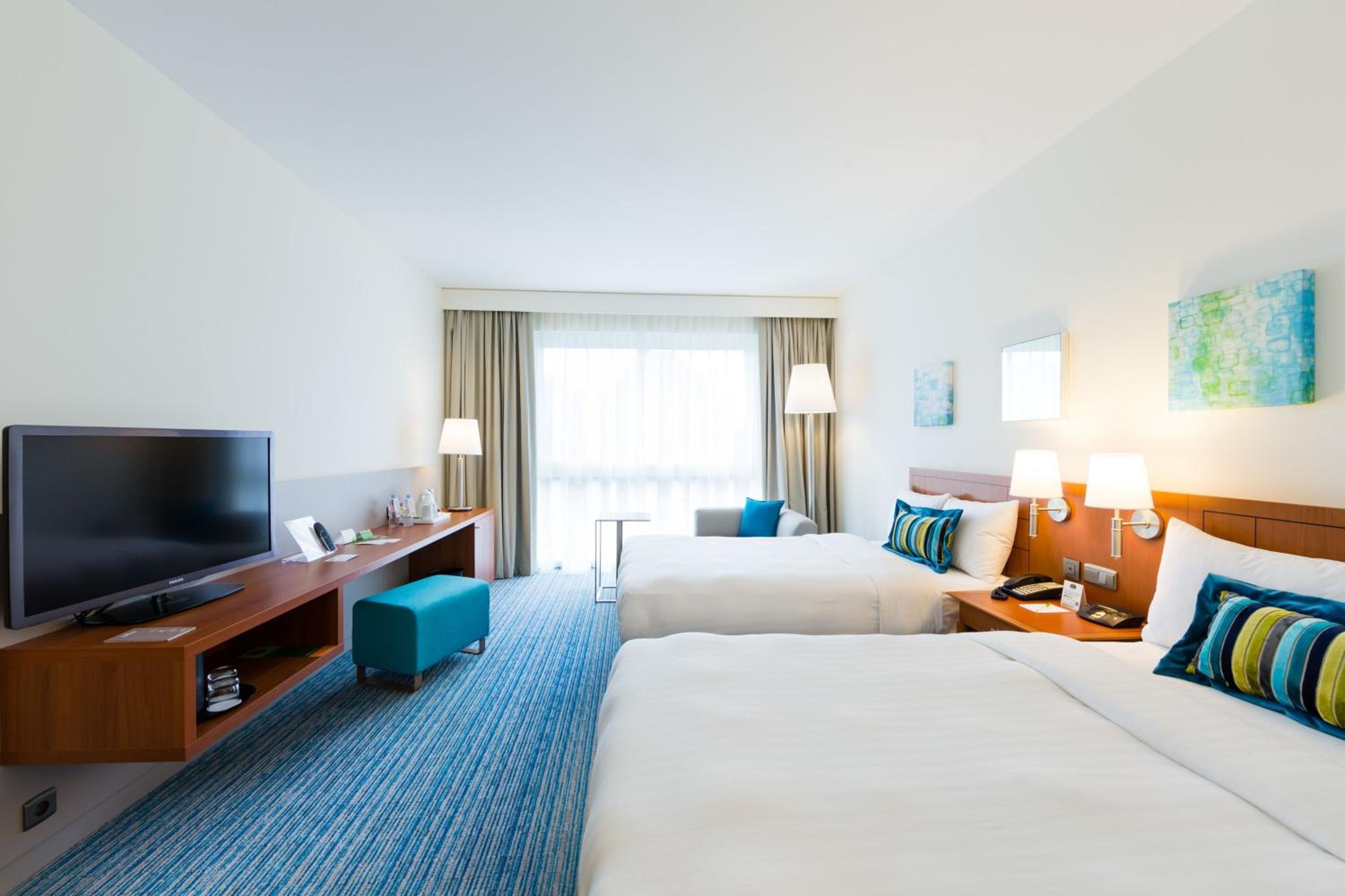 Guest Room, Deluxe, Twin Beds, Courtyard By Marriott Brussels 9/10