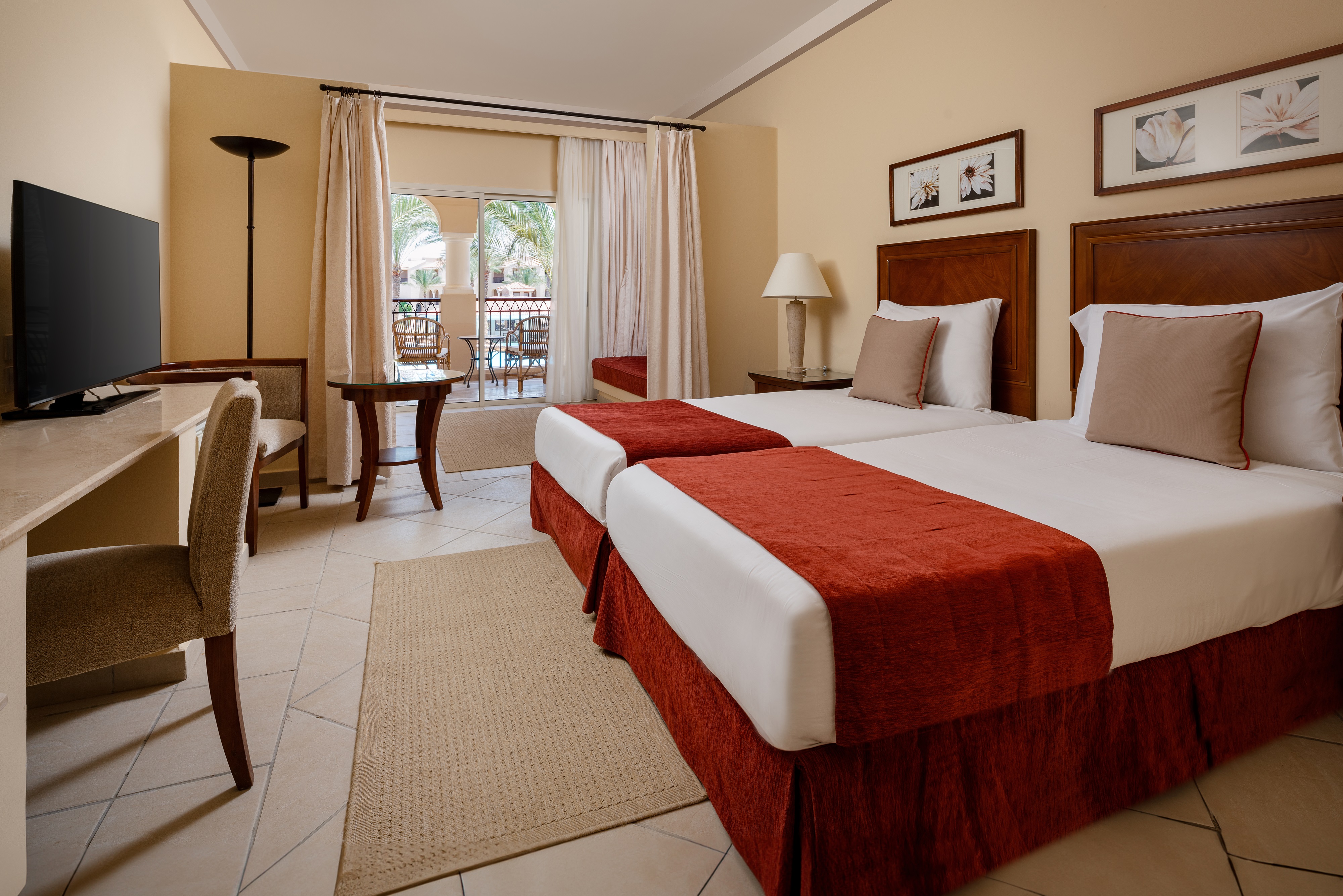 Family, Double Bed, Pool View