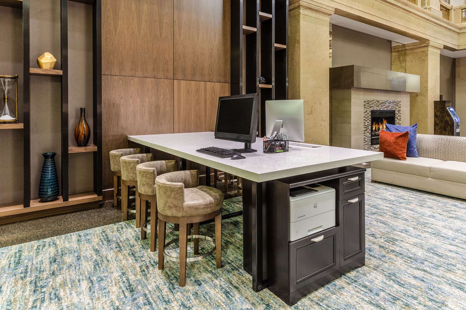 work area