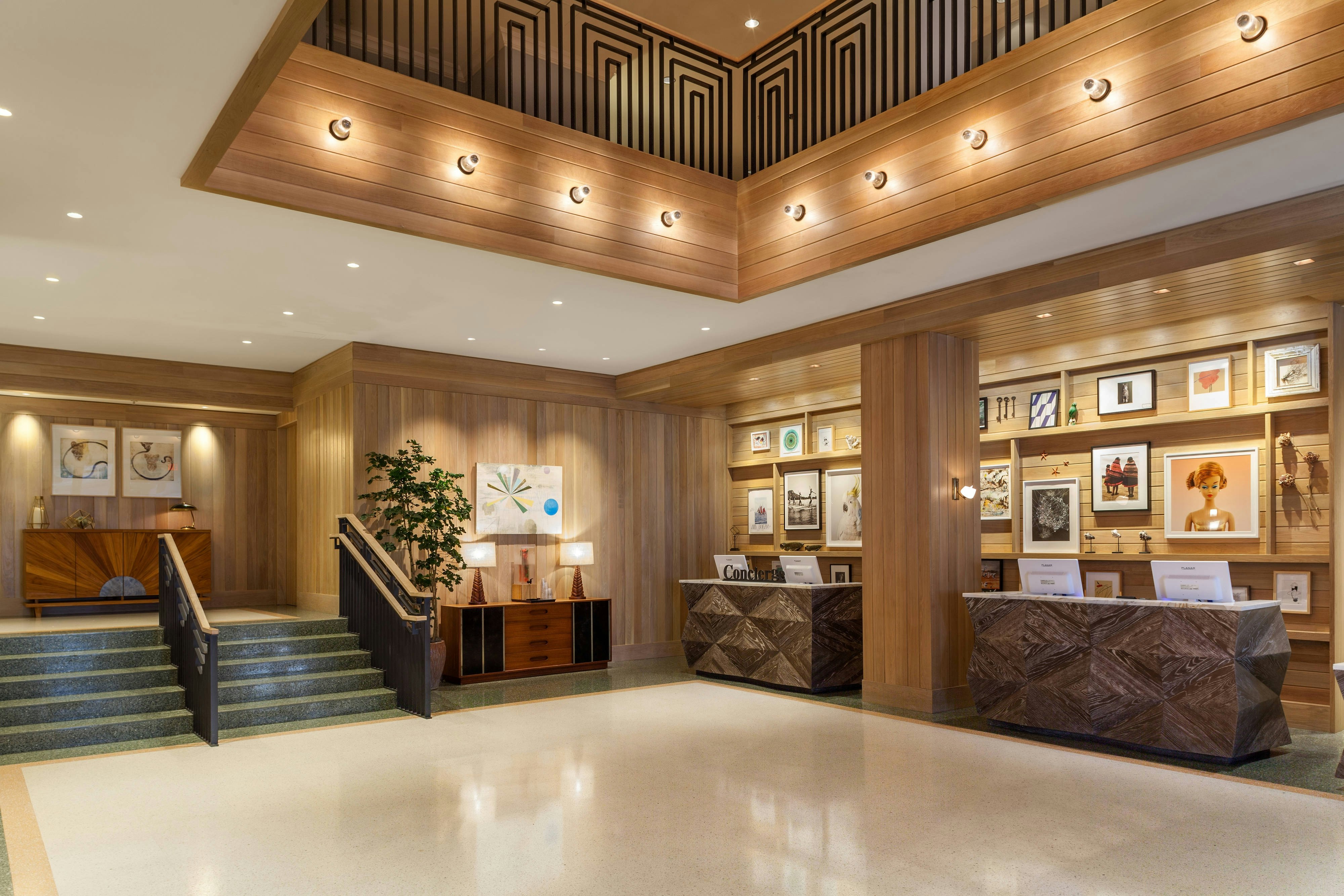 Lobby at MARRIOTT STANTON SOUTH BEACH, MIAMI BEACH - FL
