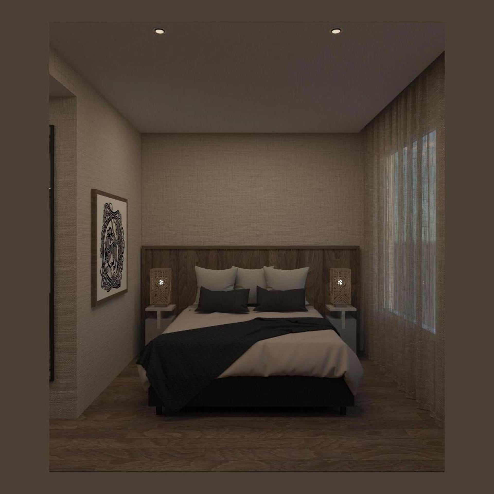 Deluxe, Double Bed, Lateral Side Sea View