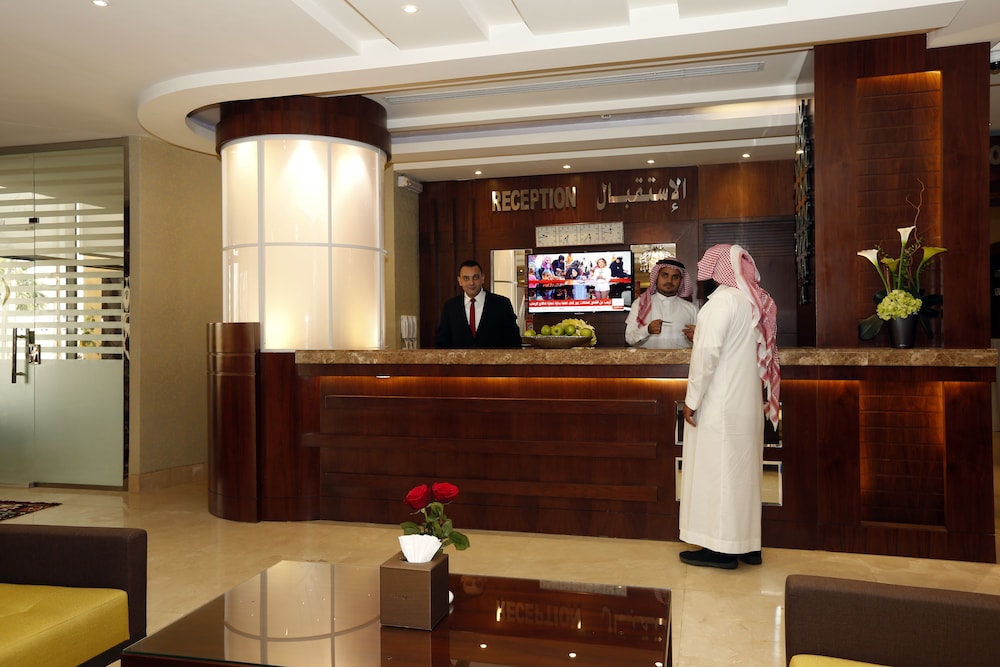 Lobby at Intour Jazan Hotel, JIZAN