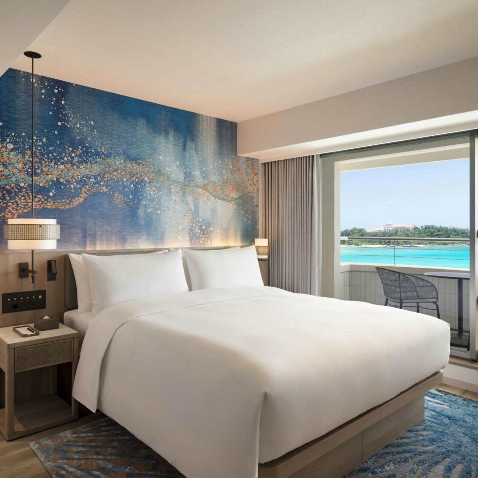 Sunset, Suite, King Bed, Ocean View