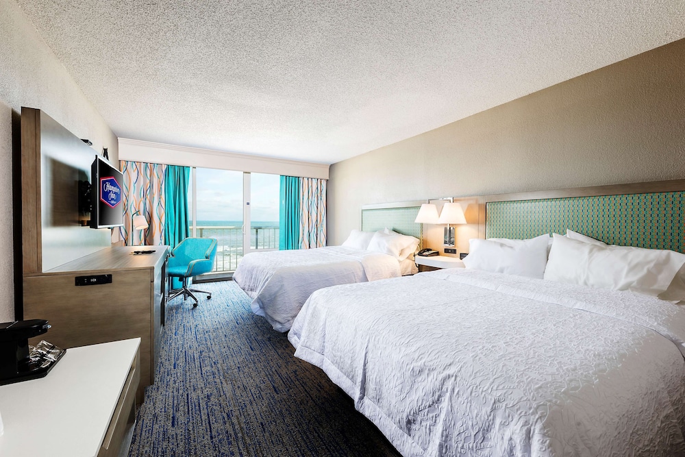 Premium, 2 Queen Beds, Ocean Front, Balcony, High Floor