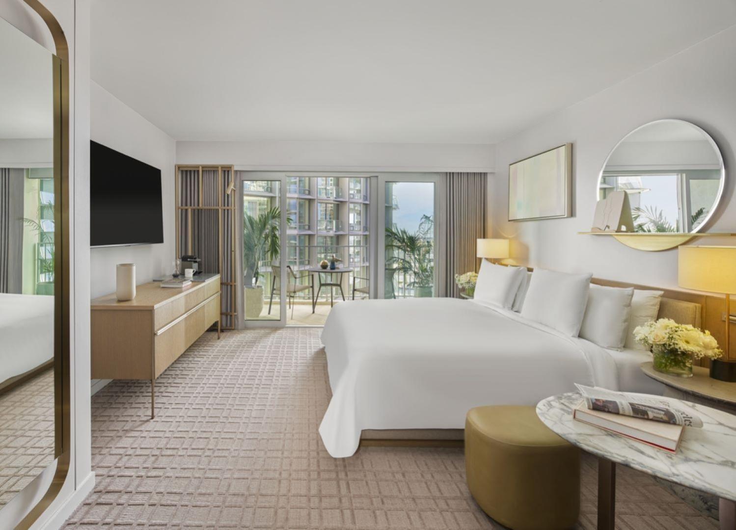 Plaza, Century, King Bed, Balcony, Accessible، Fairmont Century Plaza Los Angeles 3/8