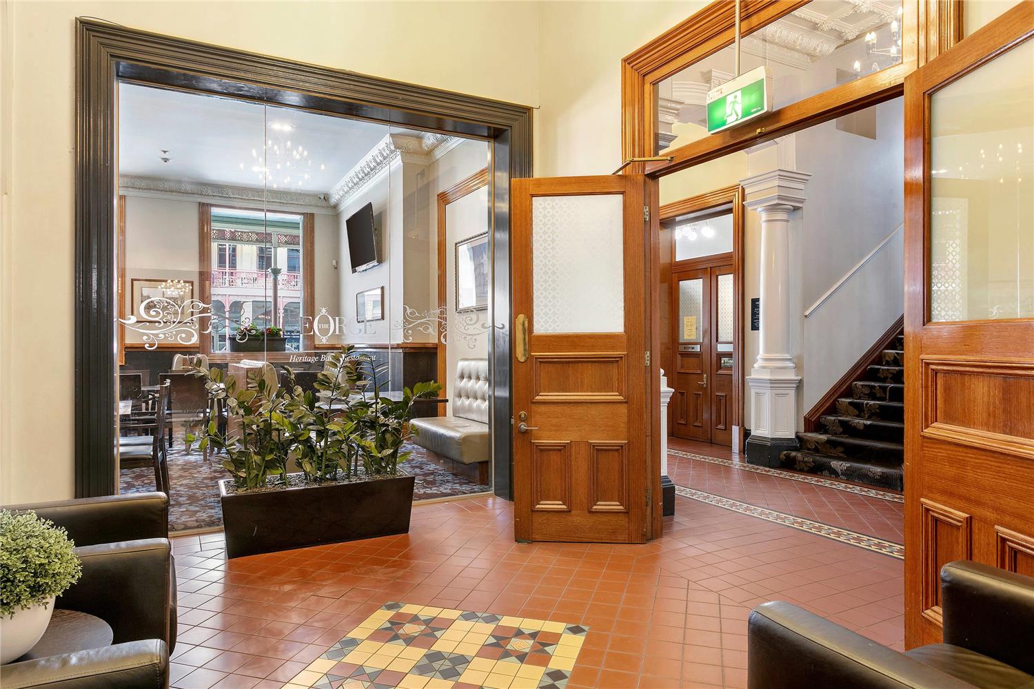 Lobby at Quality Inn The George Hotel Ballarat, BALLARAT