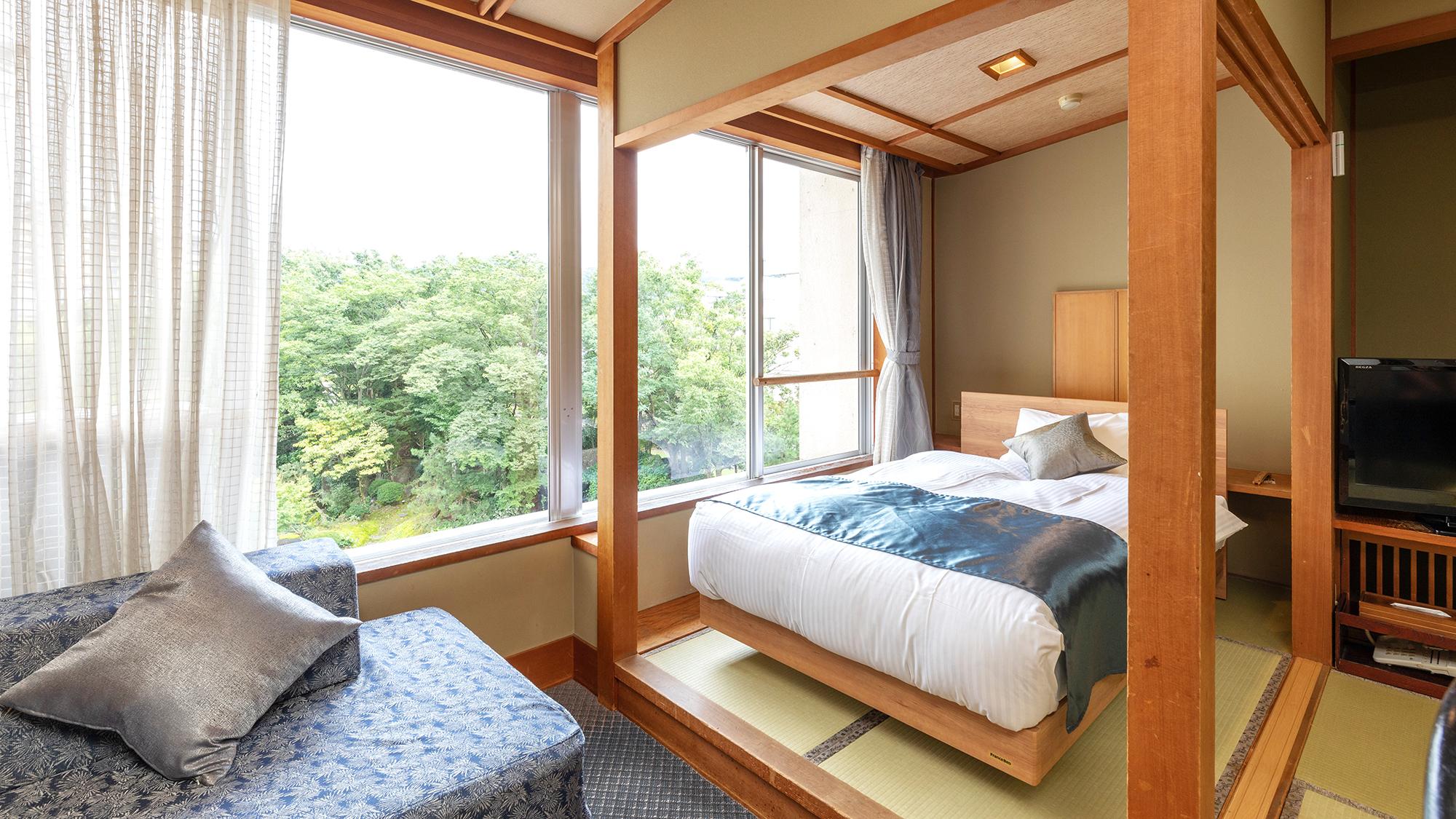 Japanese Western, Superior, Garden View