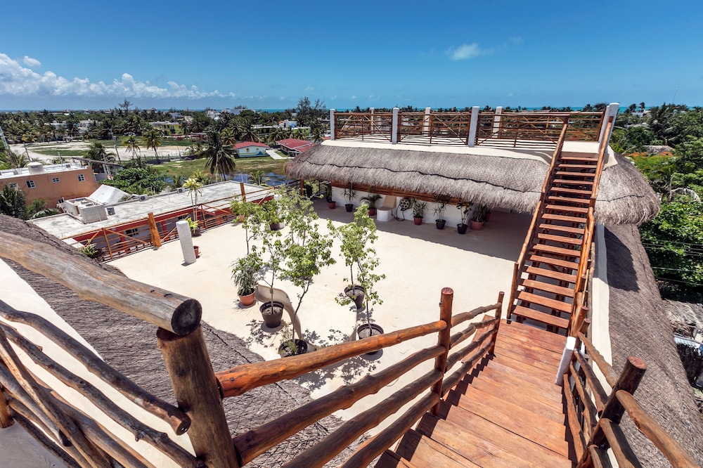 Lobby at La Palma Holbox, ISLA HOLBOX