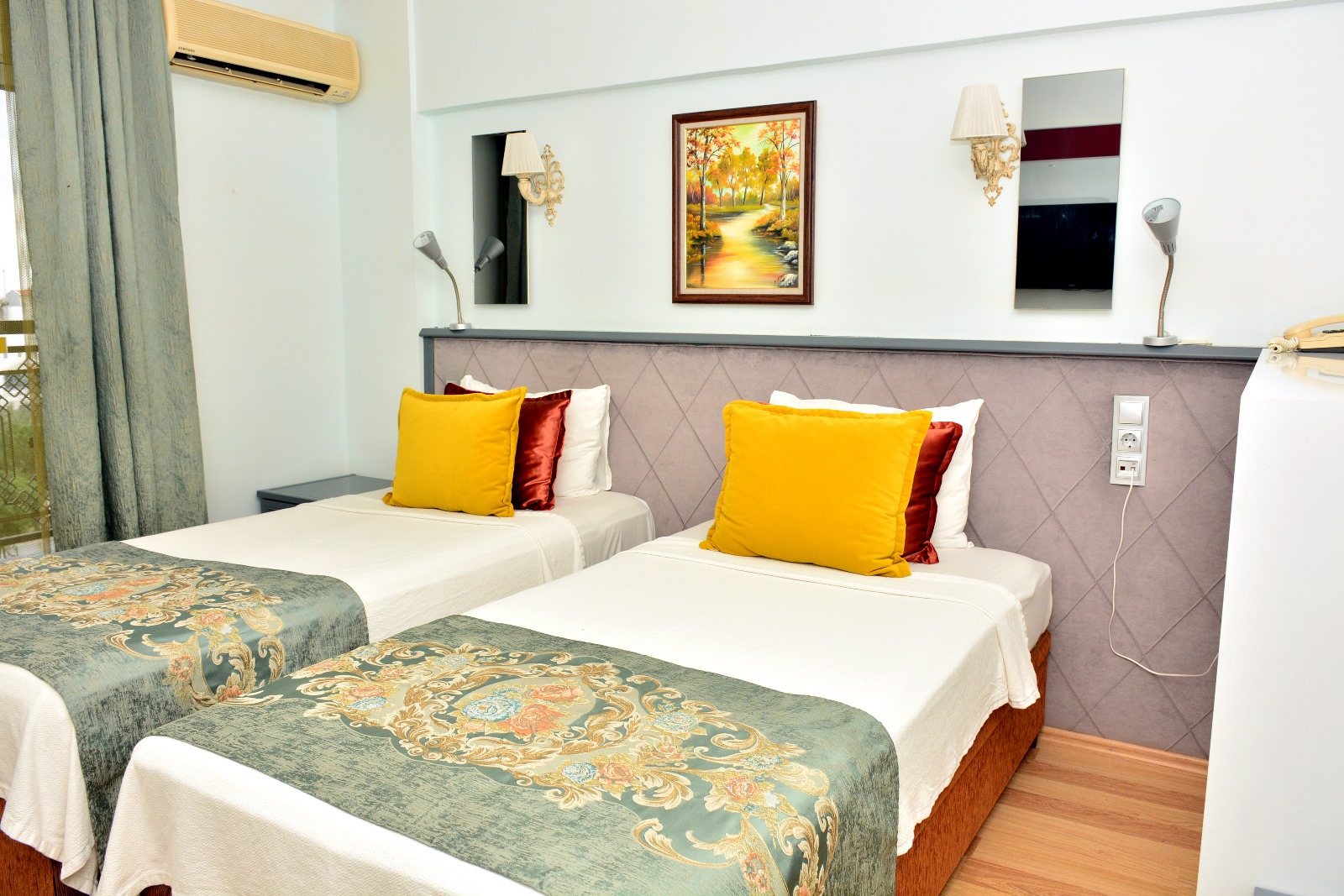 Room, Double Bed, Land View