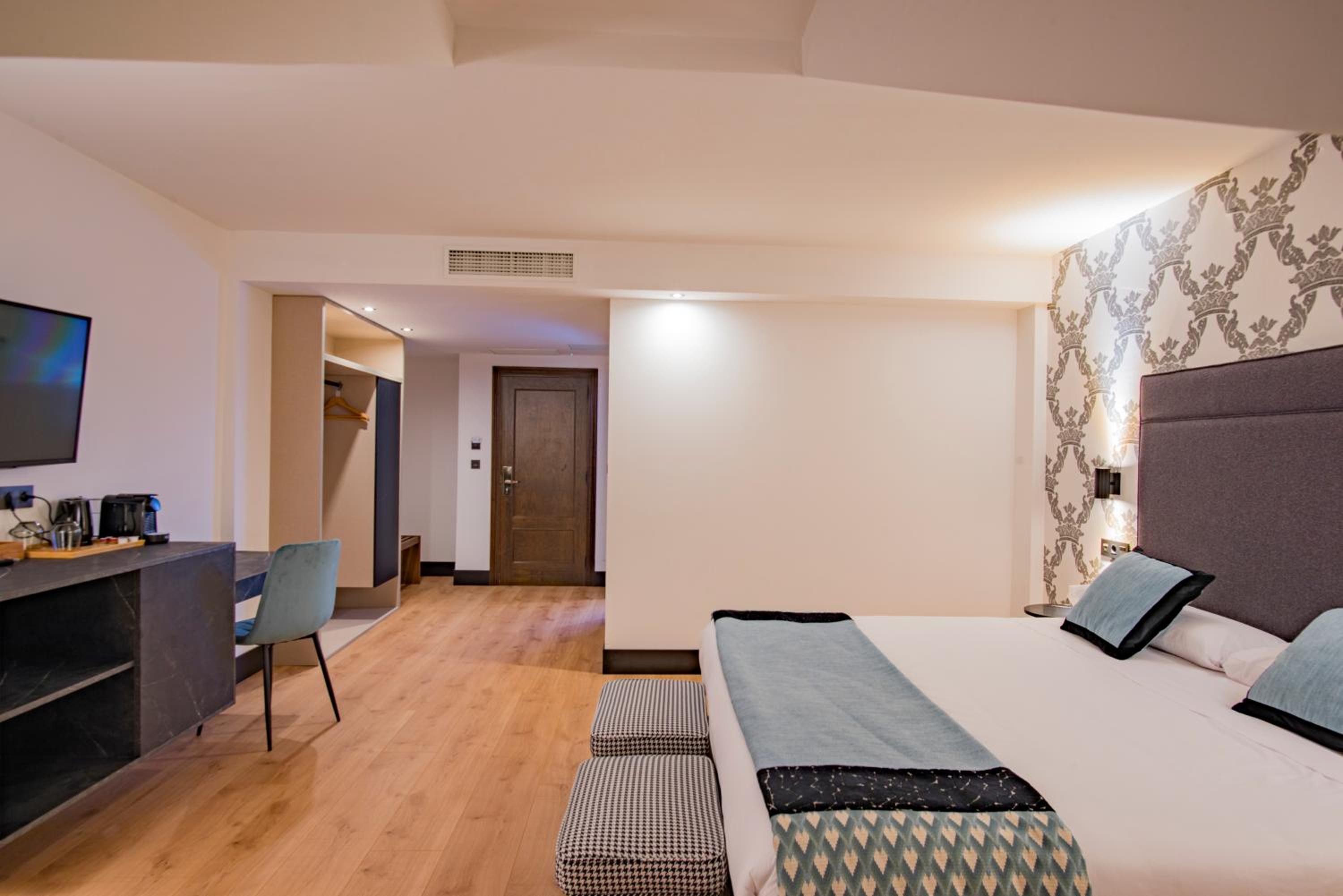 غرفة بسرير مزدوج أو سريرين منفصلين، Hotel Mirador De La Cepada 4/8