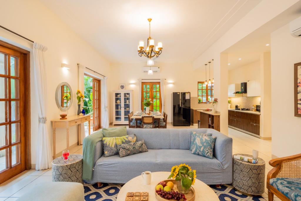 Elivaas Celest - 4 BHK Villa with private pool, Arpora 43/59