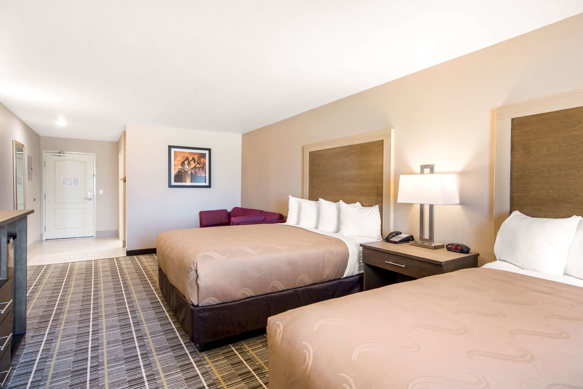 Suite, 2 Queen Beds, Accessible