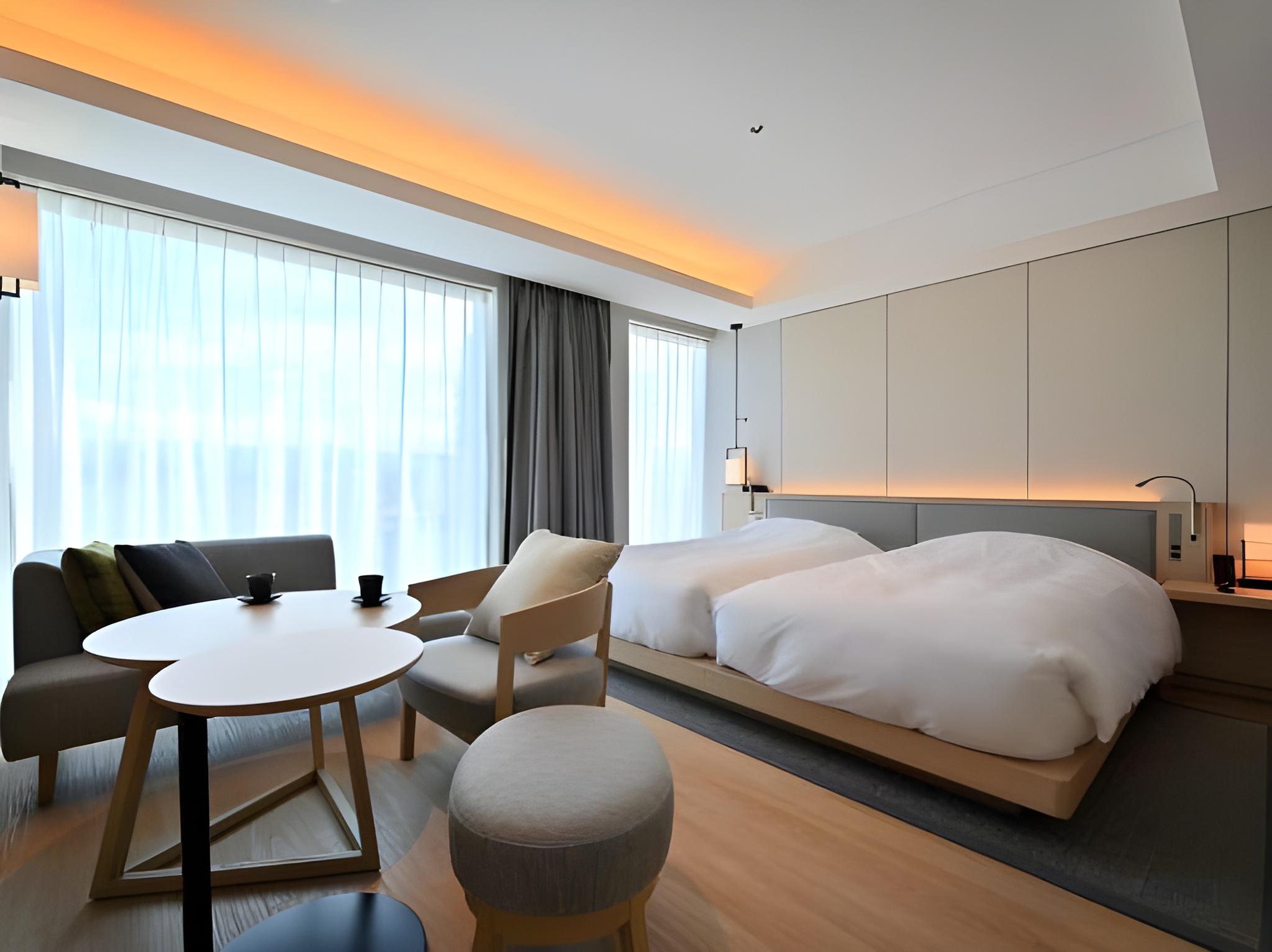 Semi Room, Zen, Deluxe, 2 Semi Double Beds
