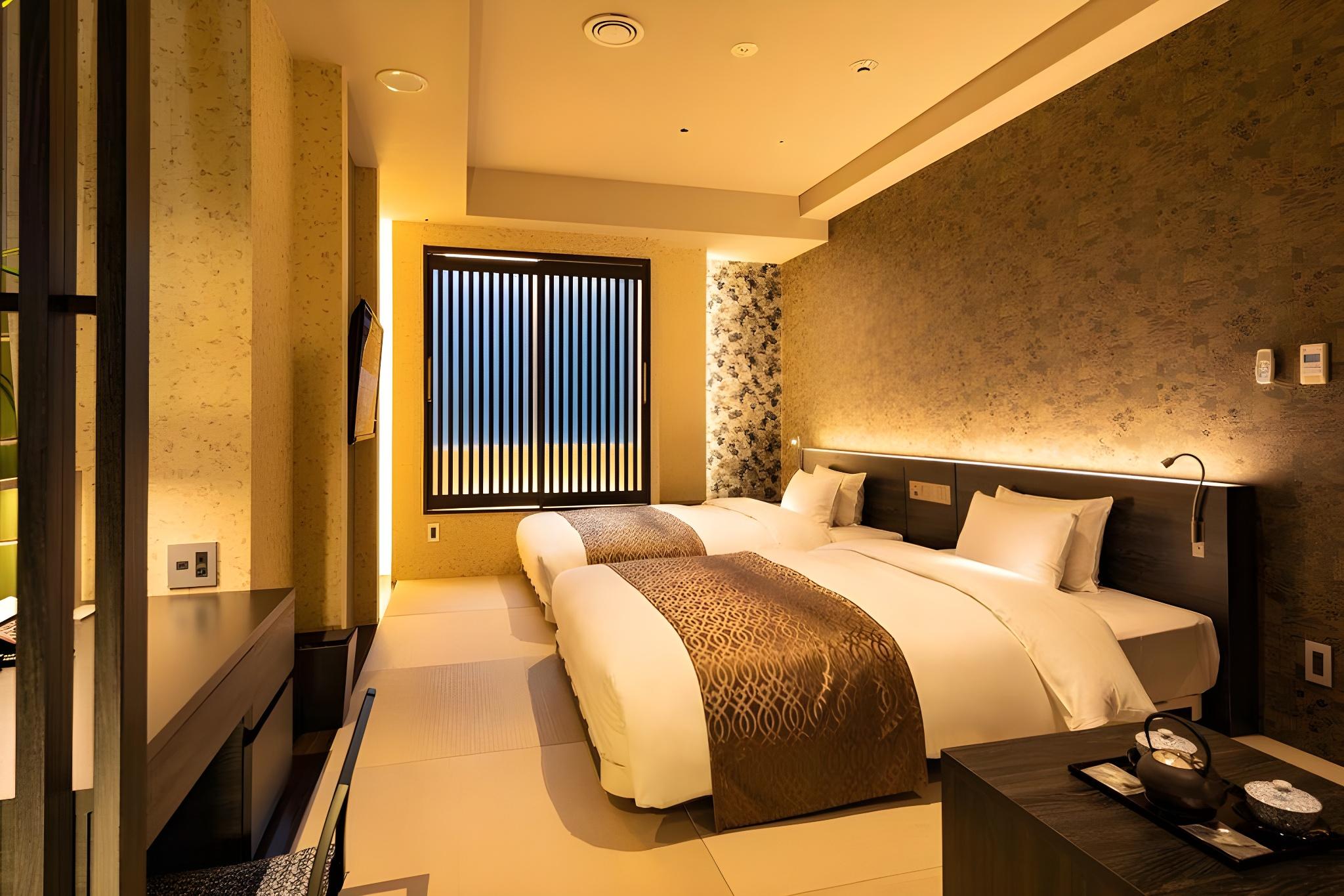 Japanese, Superior, 2 Double Beds