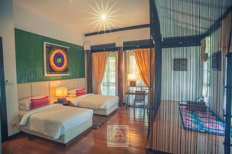 Garden, Studio, Twin Beds