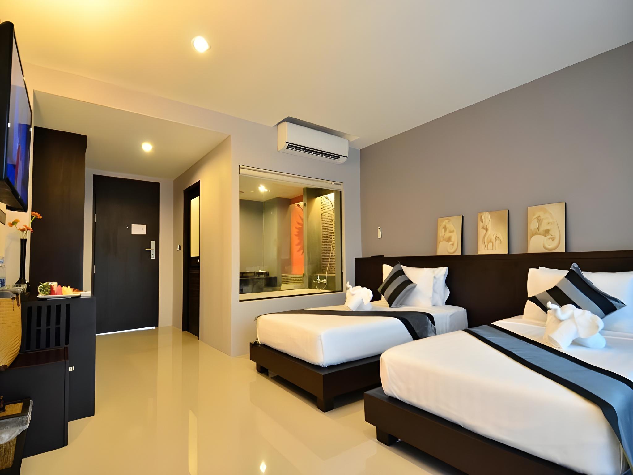 غرفة عائلية بسرير كينج وسريرين منفصلين، Chaweng Noi Pool Villa 3/8