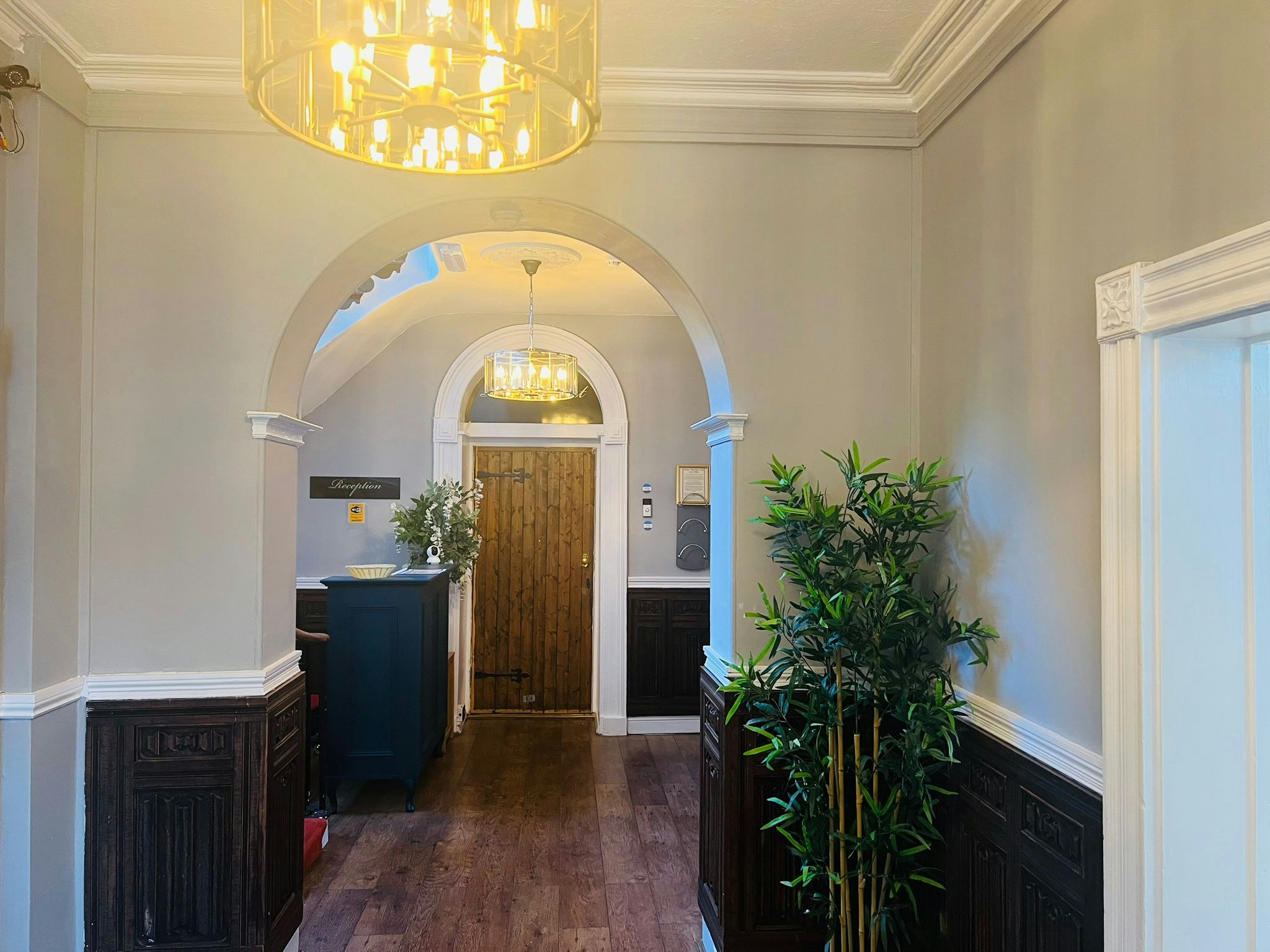 Lobby at OYO Rothwell House Hotel, KETTERING