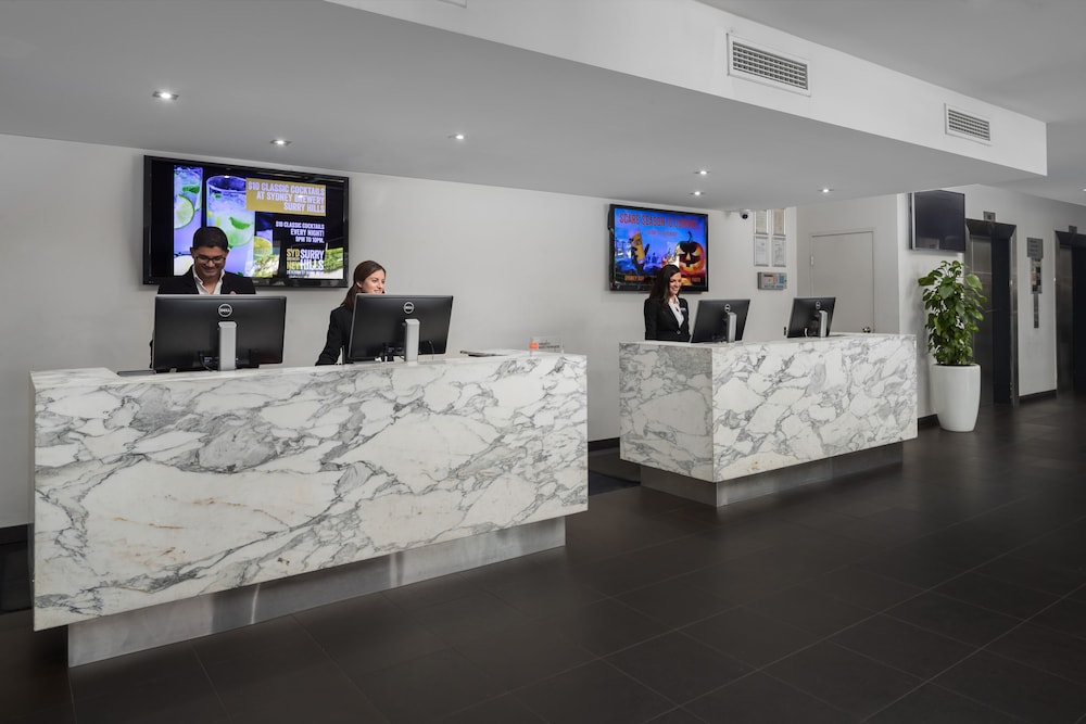 Lobby at Rydges Sydney Central, SYDNEY