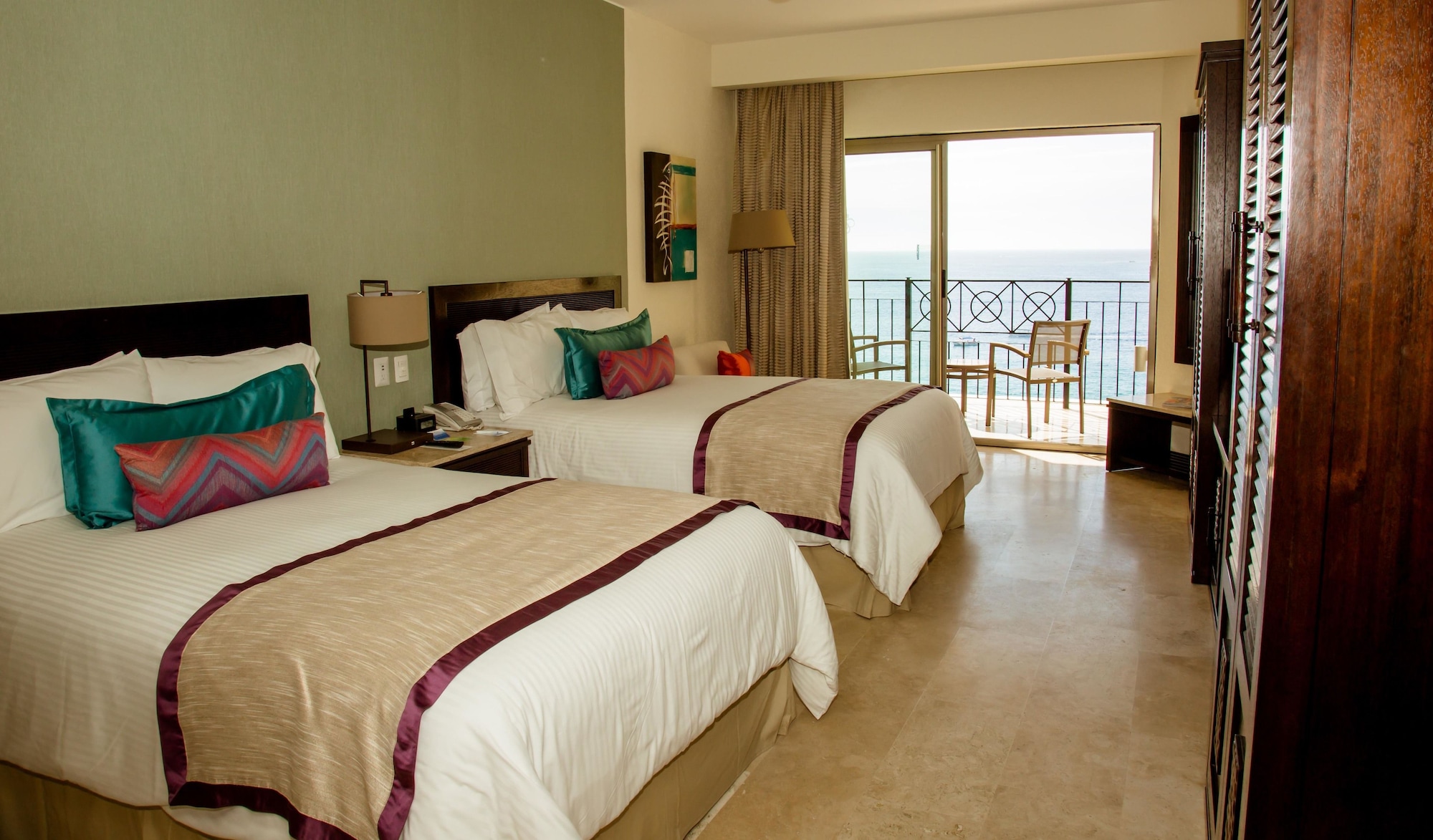 جناح بسرير كينج وسريرين مزدوجين بغرفتي نوم، Casa Dorada Los Cabos Resort and Spa 2/4