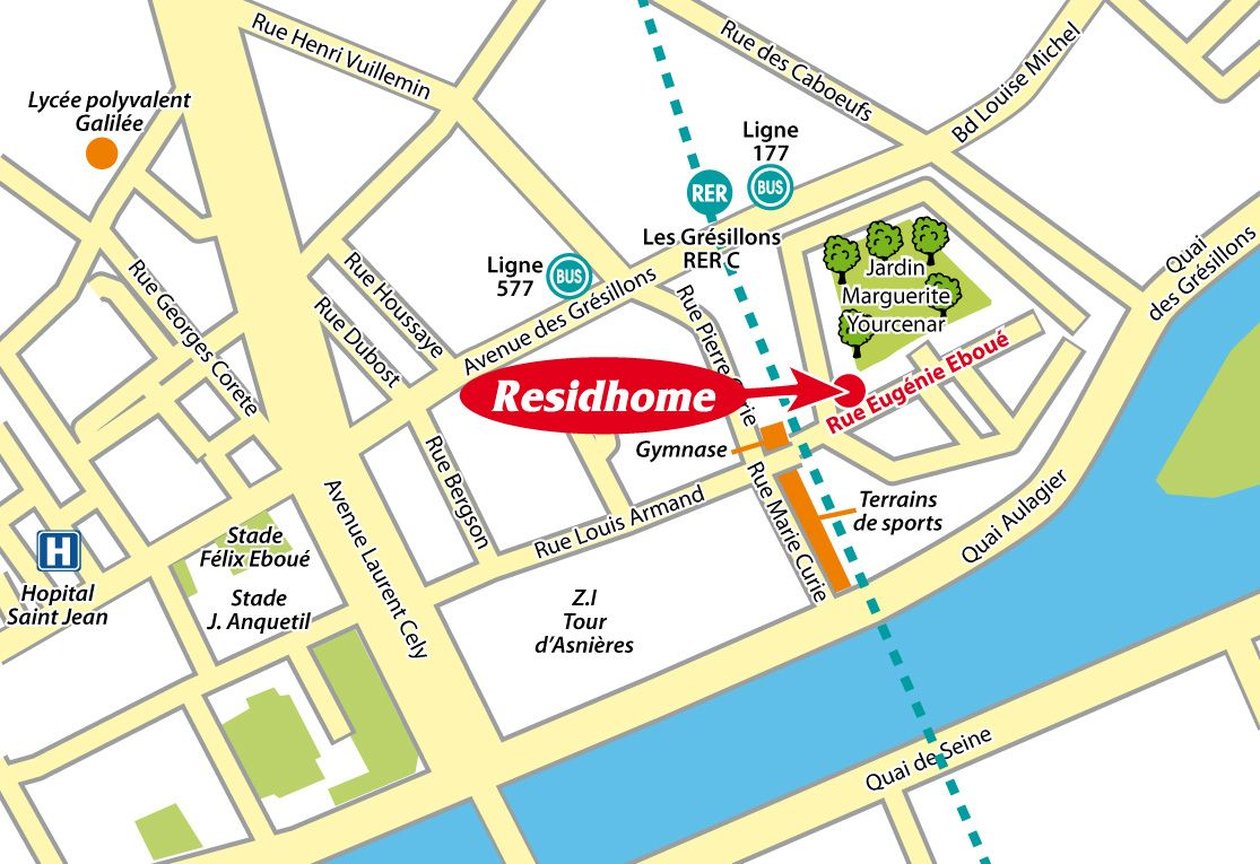 Residhome Asnieres 3/77