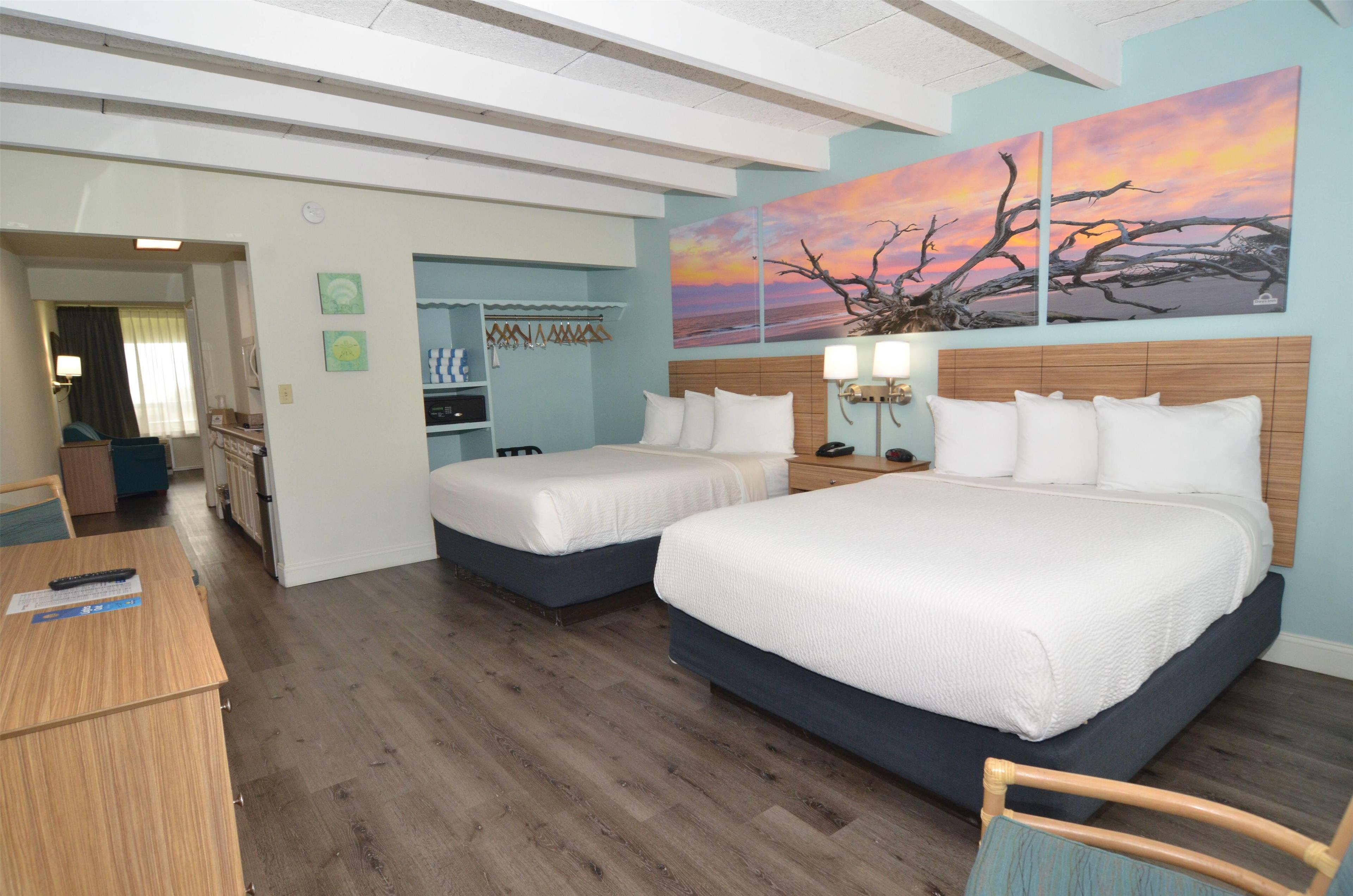 Suite, 2 Queen Beds, Ocean Front