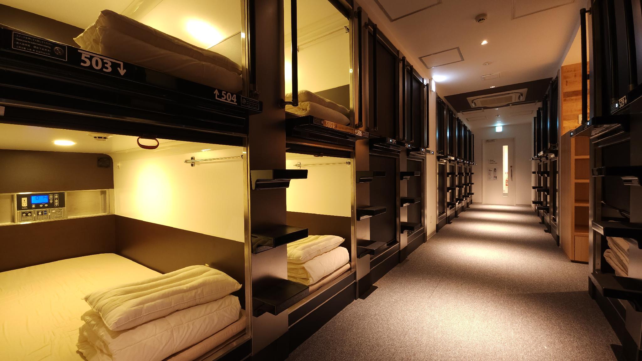 Capsule, Male Dorm, Top Floor