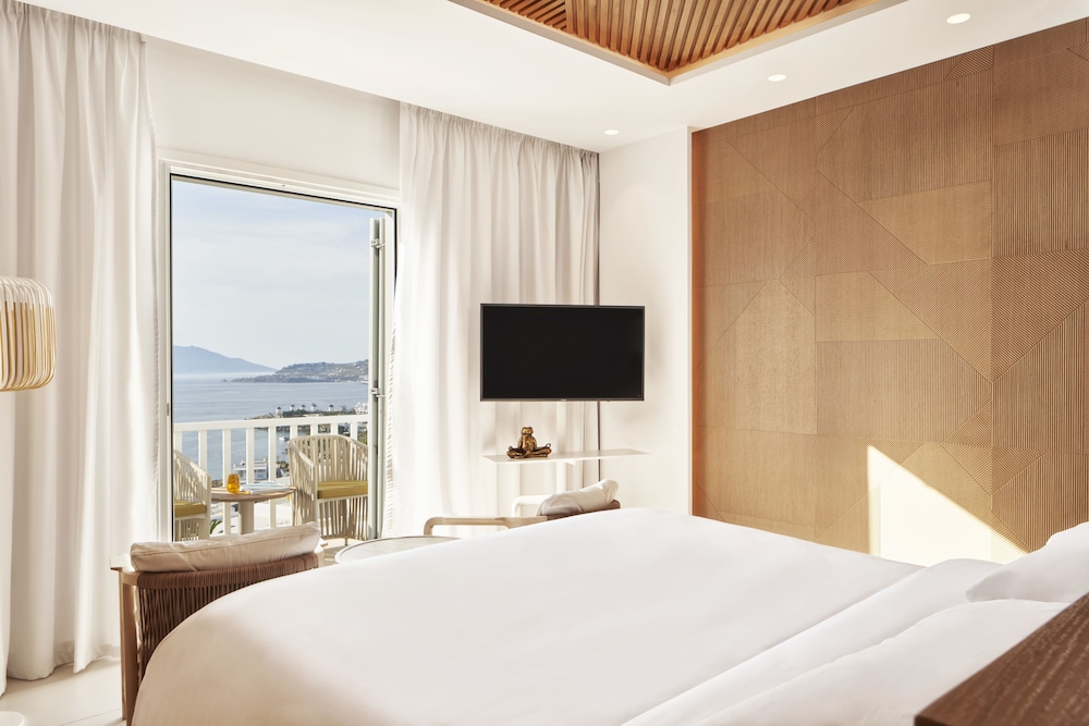 Theros, Junior Suite, King Bed, Sea View