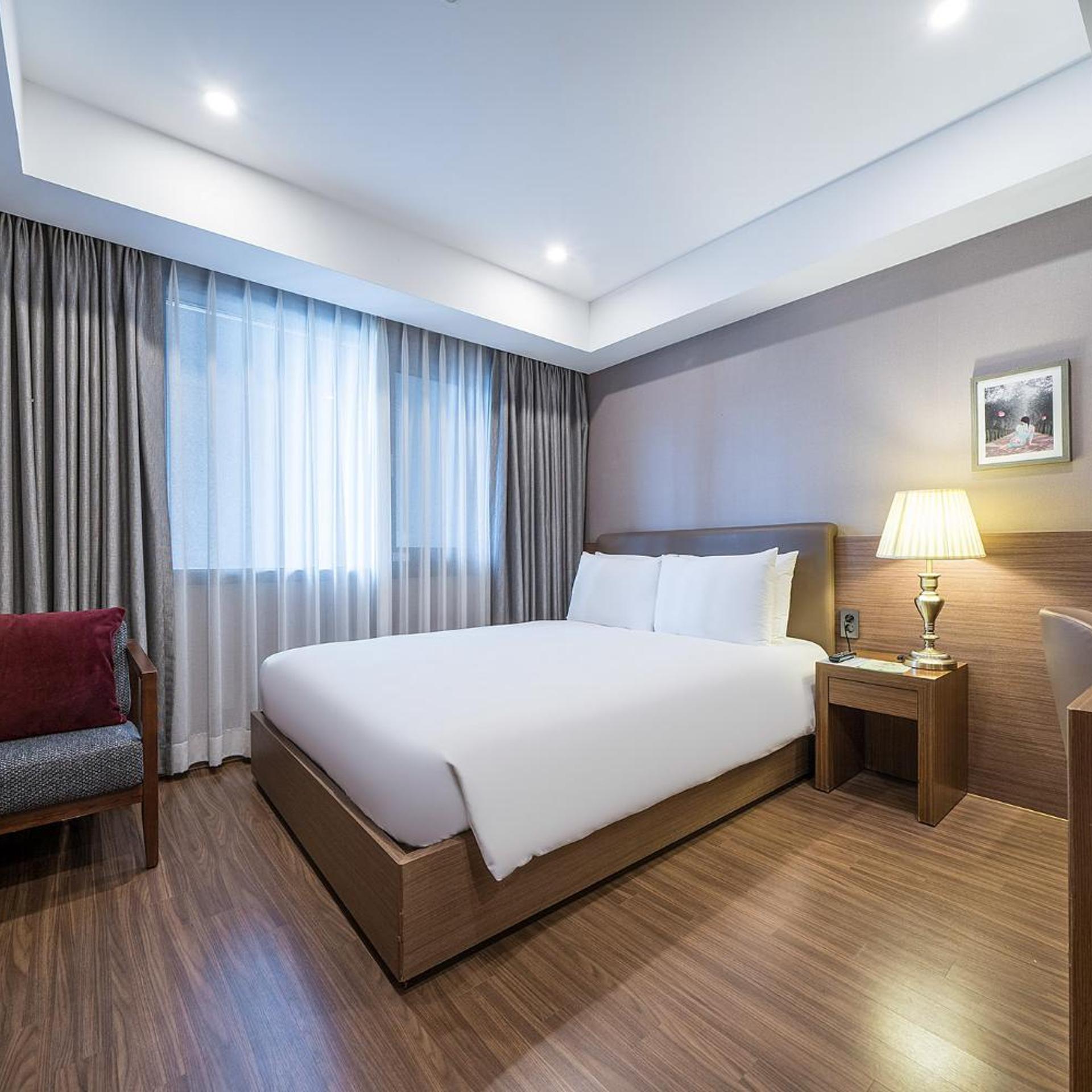 غرفة بزنس بسرير مزدوج بدون إطلالة، Busan Business Hotel 2/7