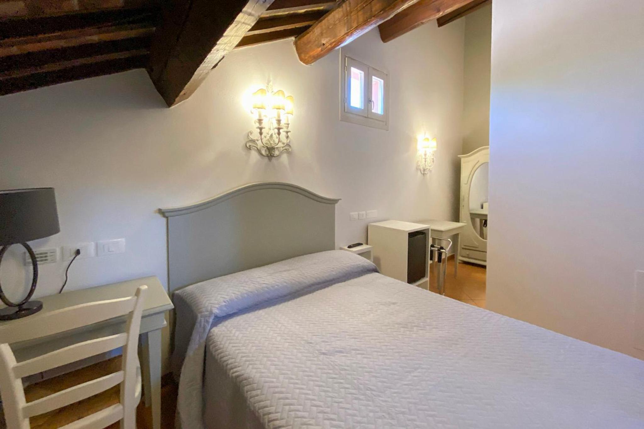 Room, Double Bed, Attic
