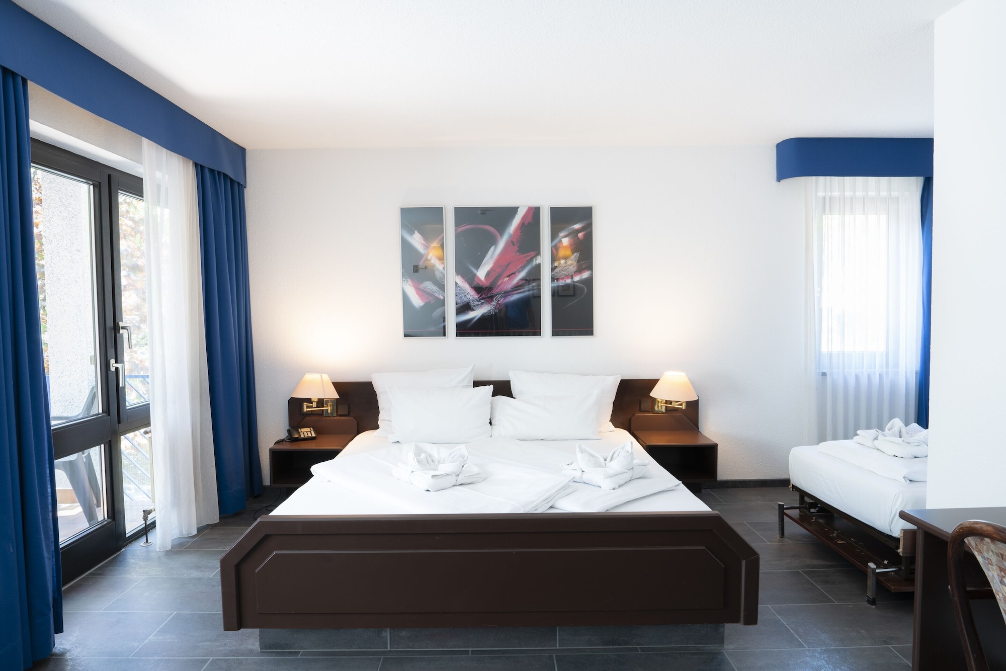 غرفة بسرير كوين، Hotel Astoria Am Urachplatz 4/10