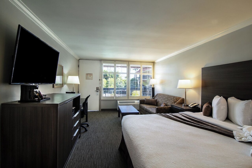 Courtyard, King Bed, Sofa