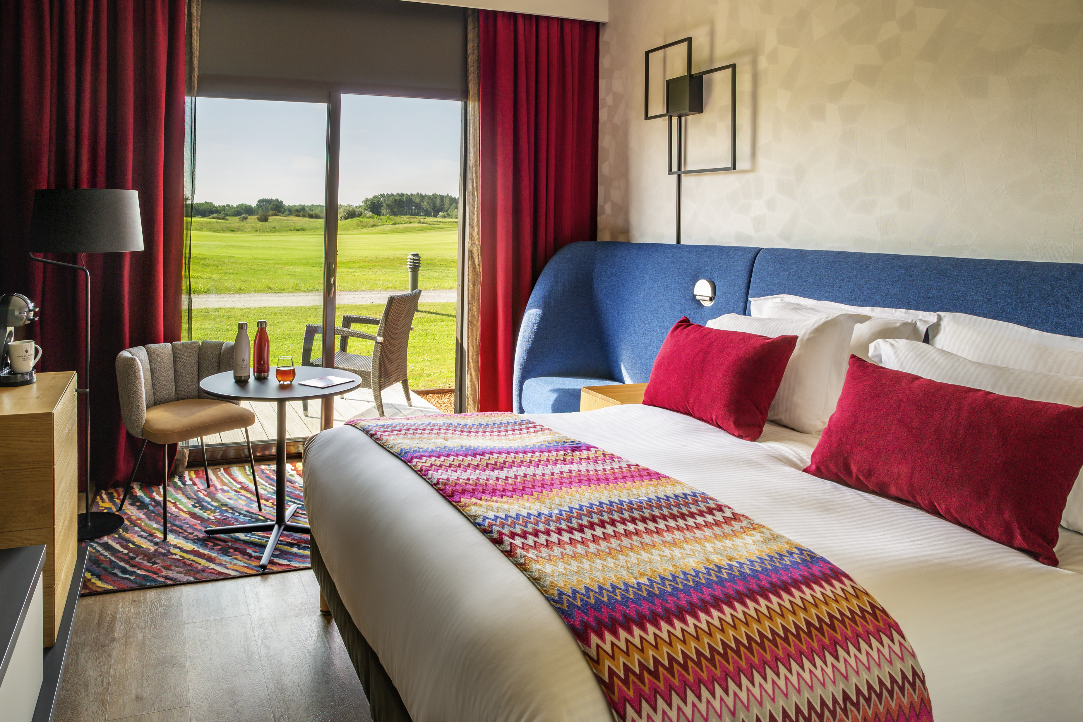 DELUXE, KING BED, GOLF COURSE VIEW, TERRACE, GROUND FLOOR