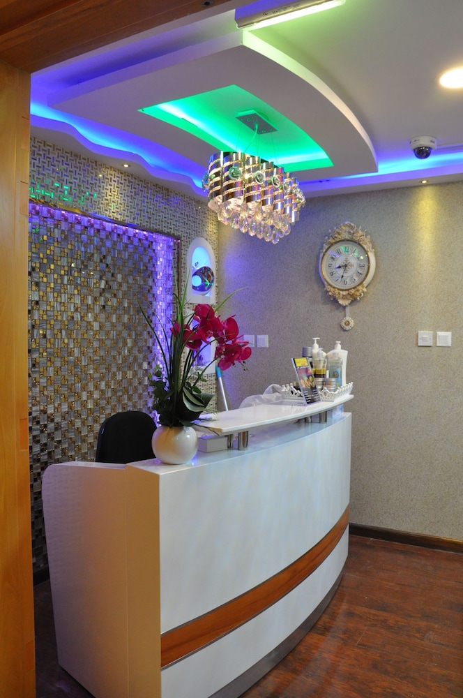 Lobby at Fortune Park Hotel, DUBAI