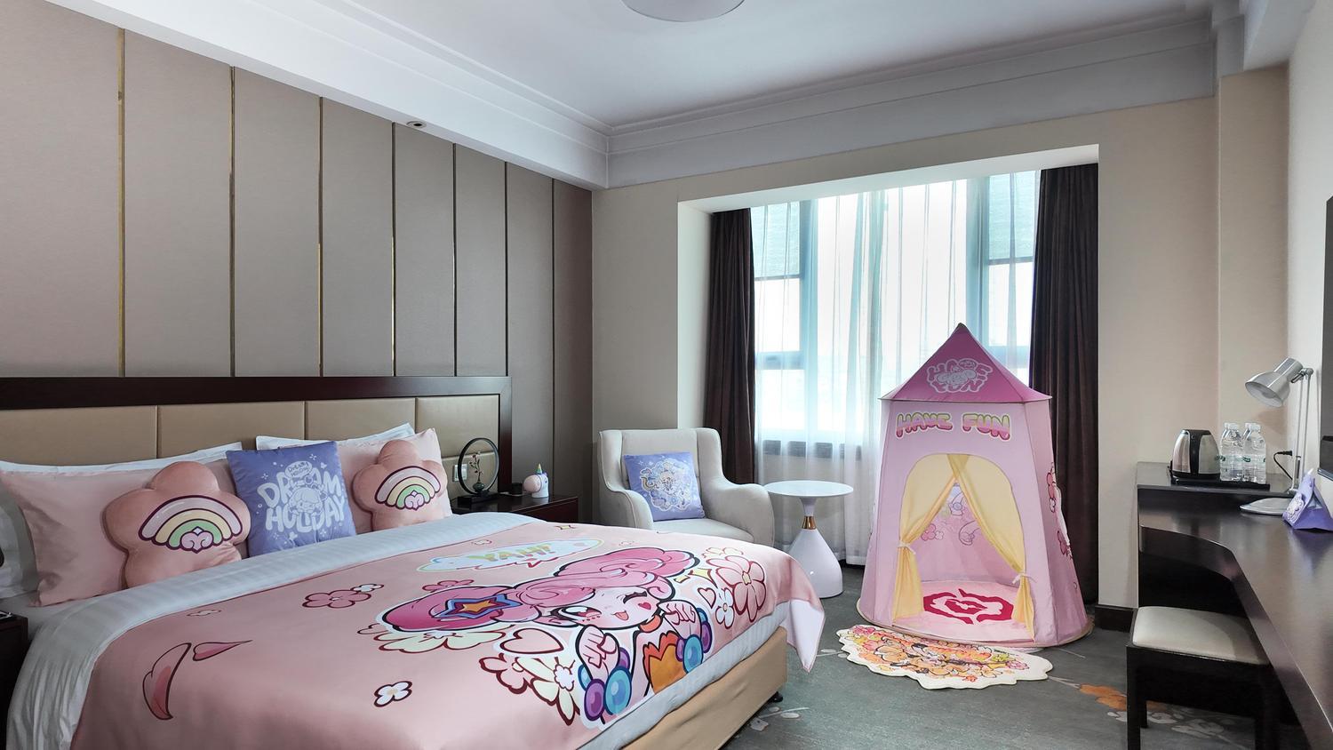 Theme, Dream, Queen Bed