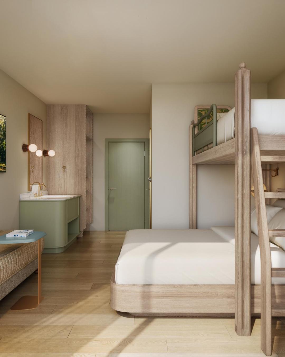 Renovated, Bunk Bed, Queen Bed