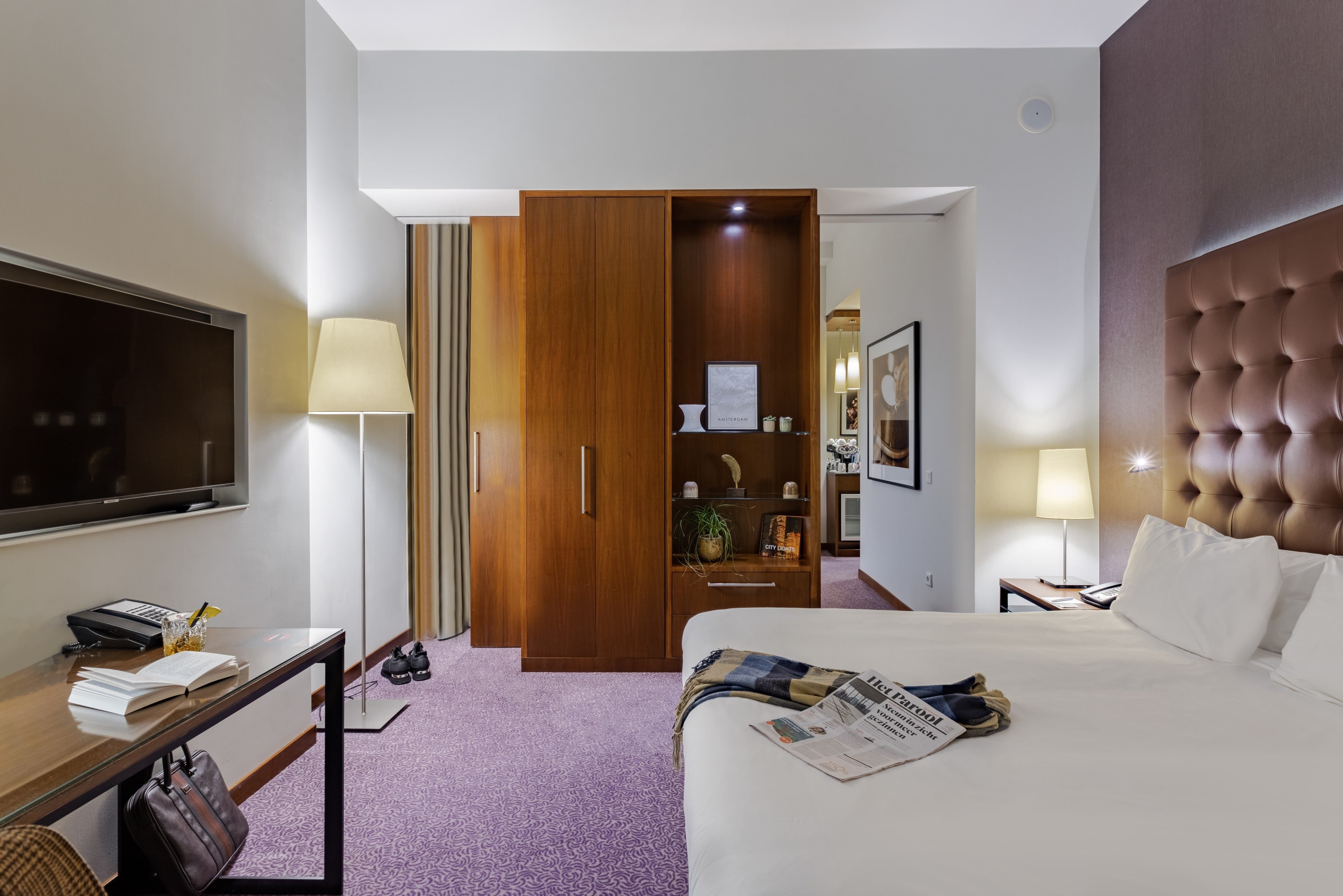 جناح بغرفة نوم واحدة مع دخول الصالة، Crowne Plaza Amsterdam South Hotel 3/4