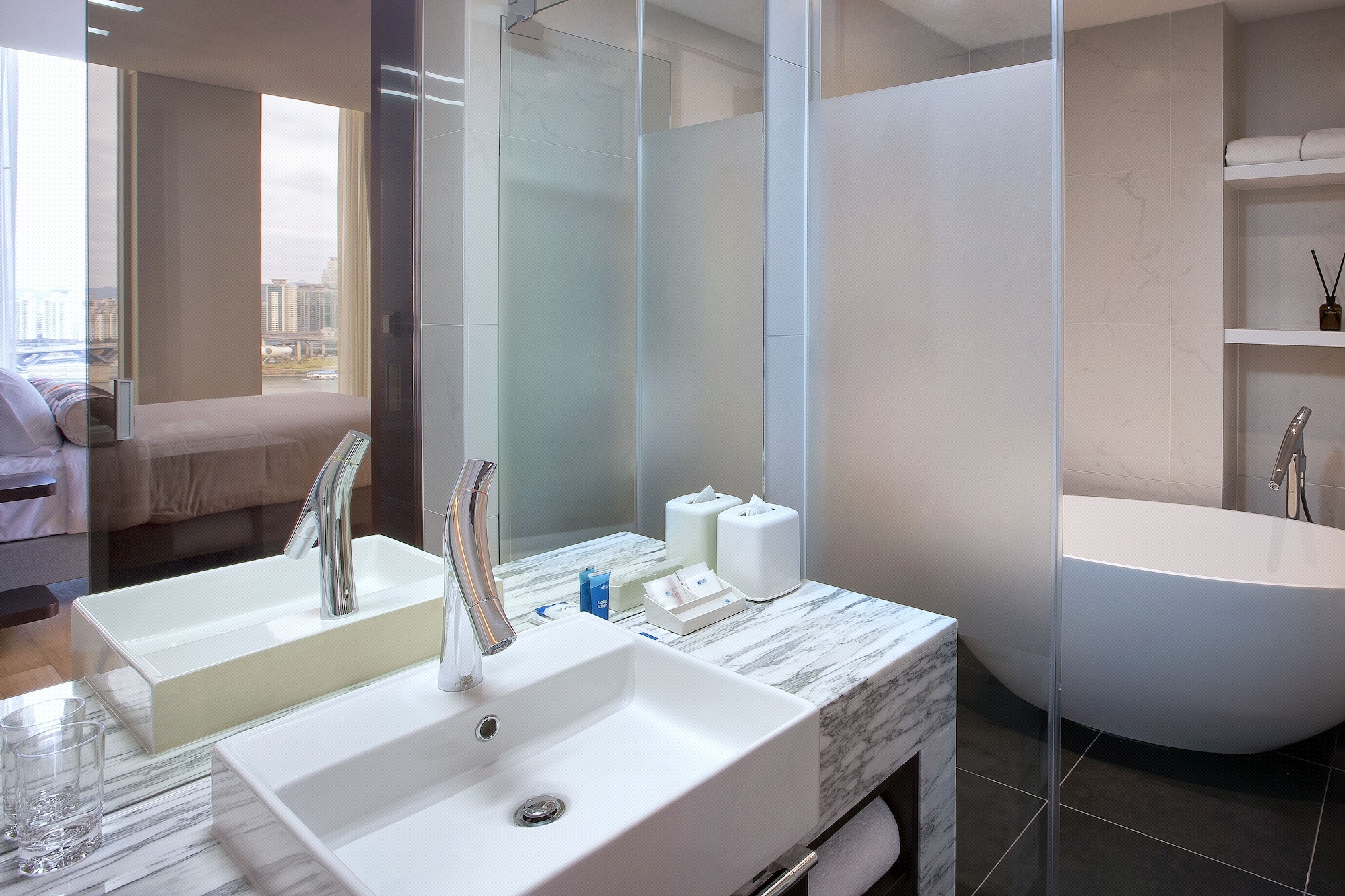 1 Bedroom, Aloft, Executive, Suite, King Bed، Aloft Gangnam Seoul 3/3