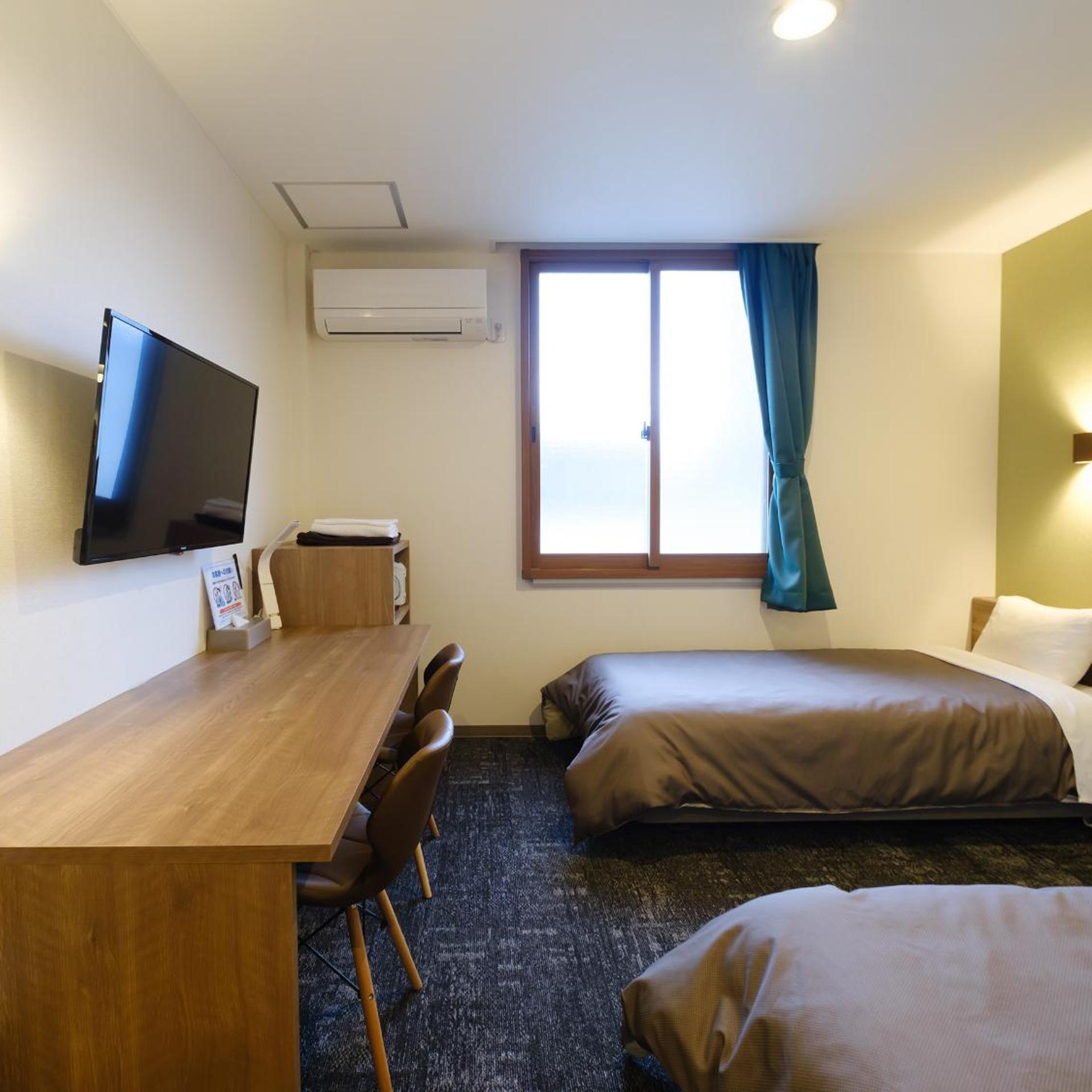 غرفة بسريرين منفصلين، Matsuyama New Grand Hotel 6/10