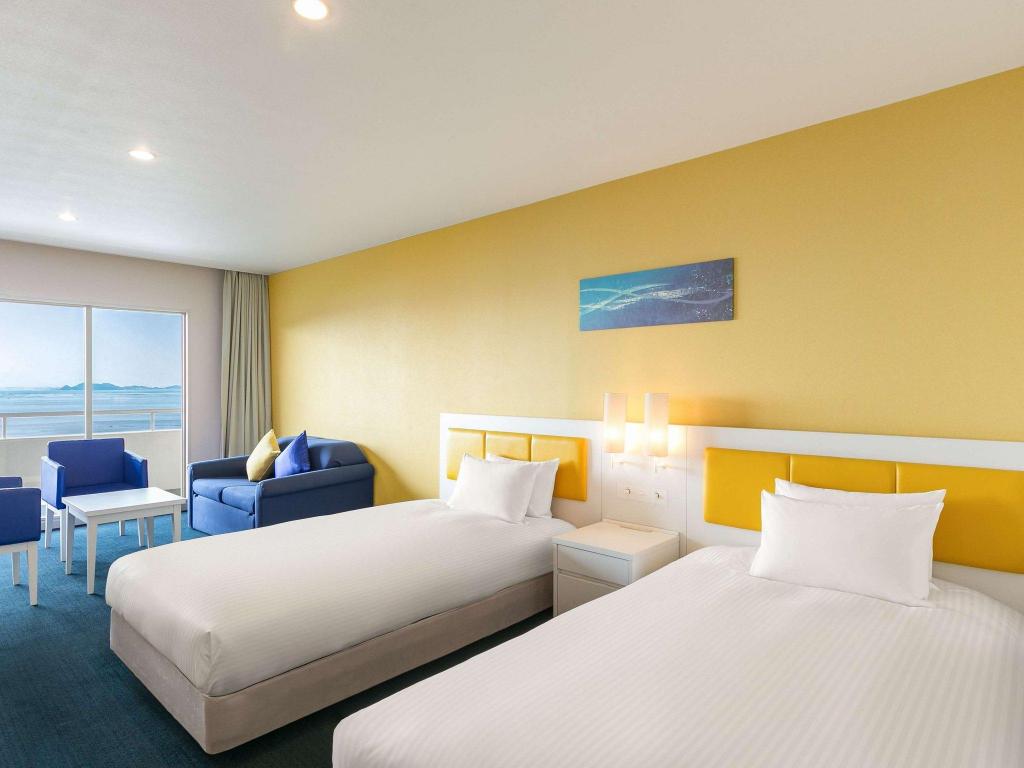 Style, Mediterranean, Standard, Twin Beds, with Extra Bed, Ocean View