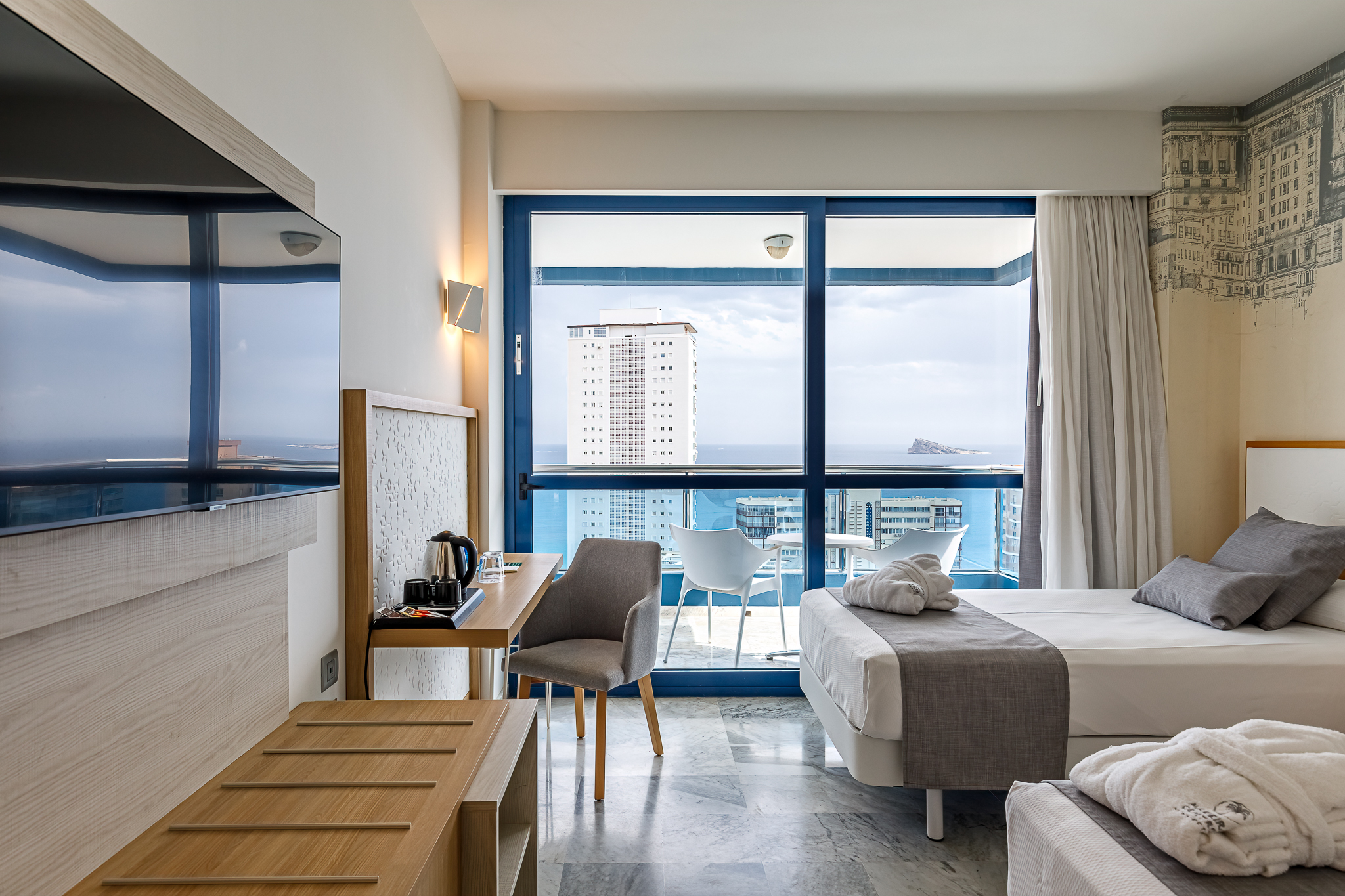 غرفة ديلوكس بسرير مزدوج أو سريرين منفصلين، Madeira Centro Hotel 4/7