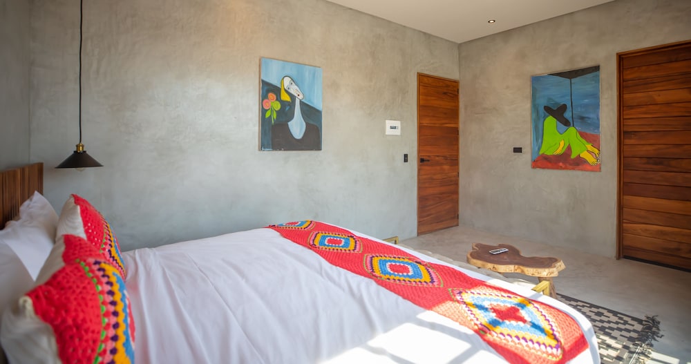 غرفة بسرير كينج بشرفة، Turquoise Tulum Hotel 6/10