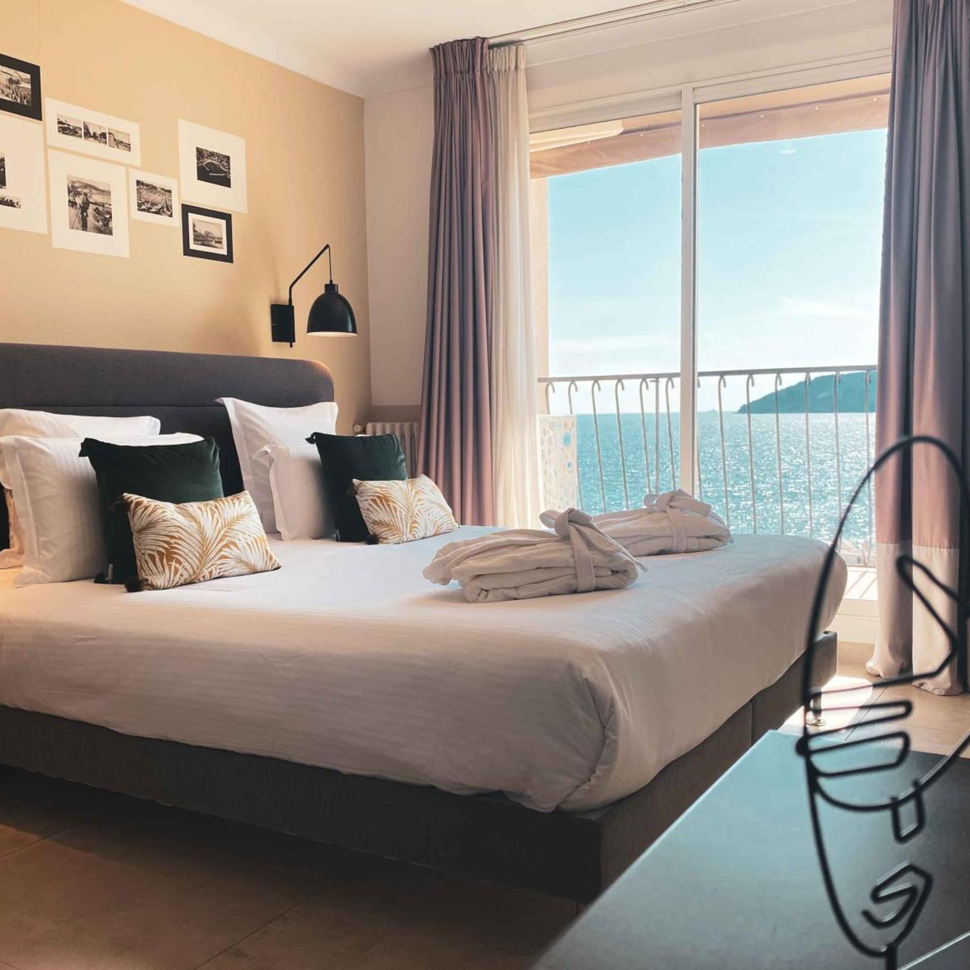 جناح سوبيريور بإطلالة على البحر