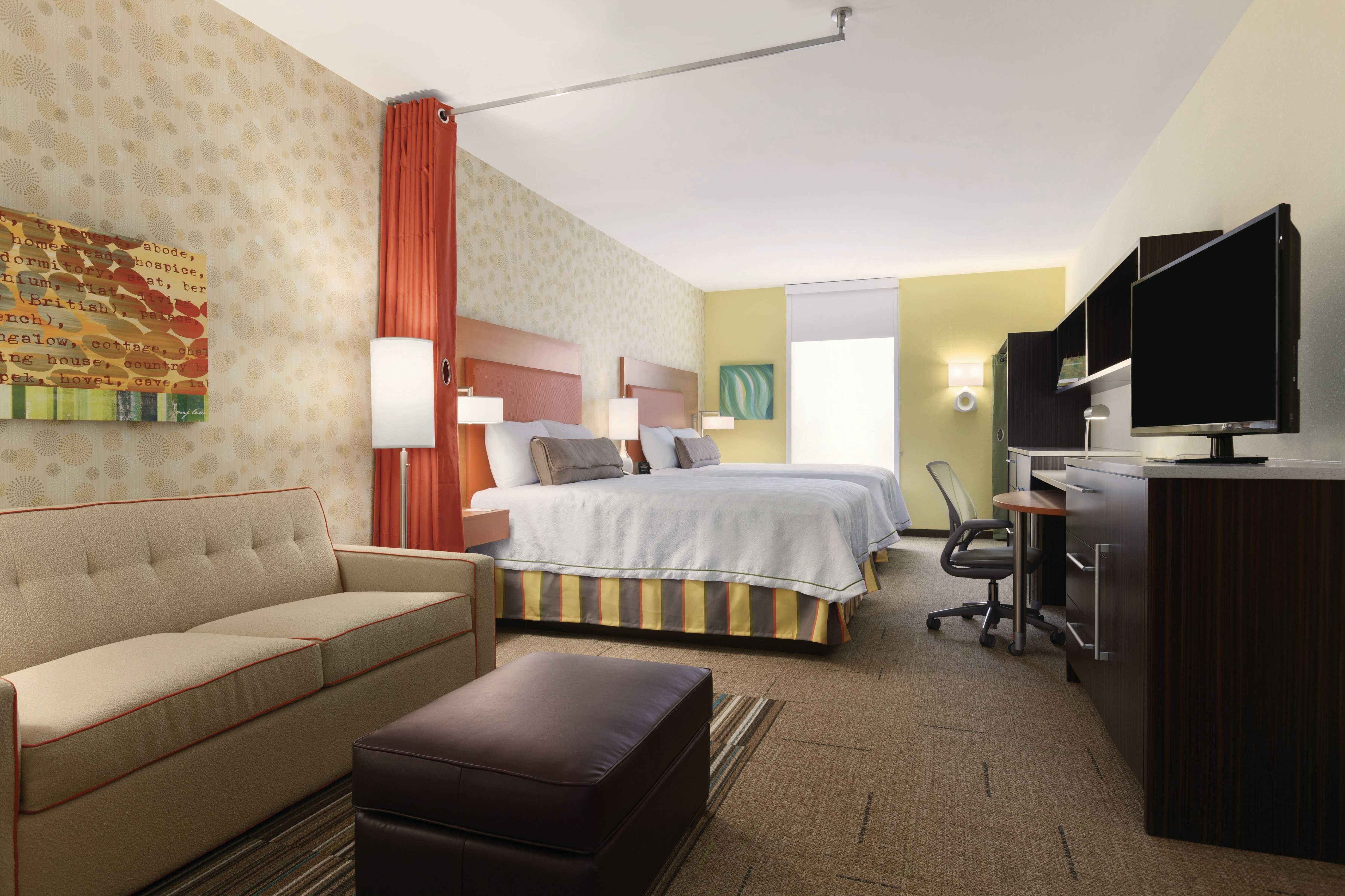 Studio, 2 Queen Beds