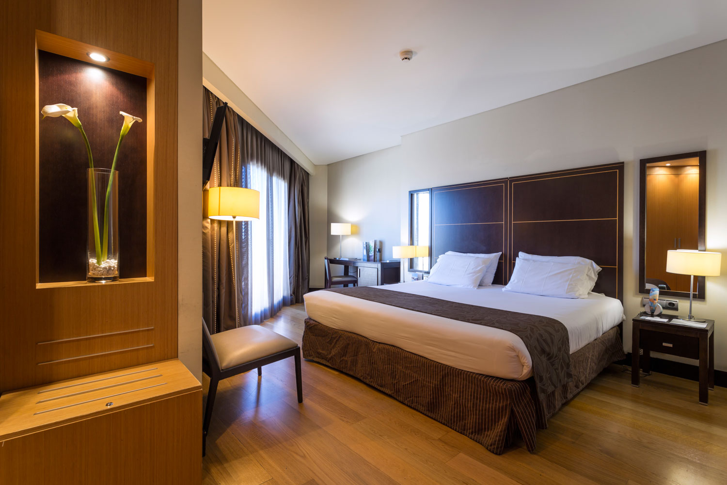 Room, Single, Double Bed, Terrace